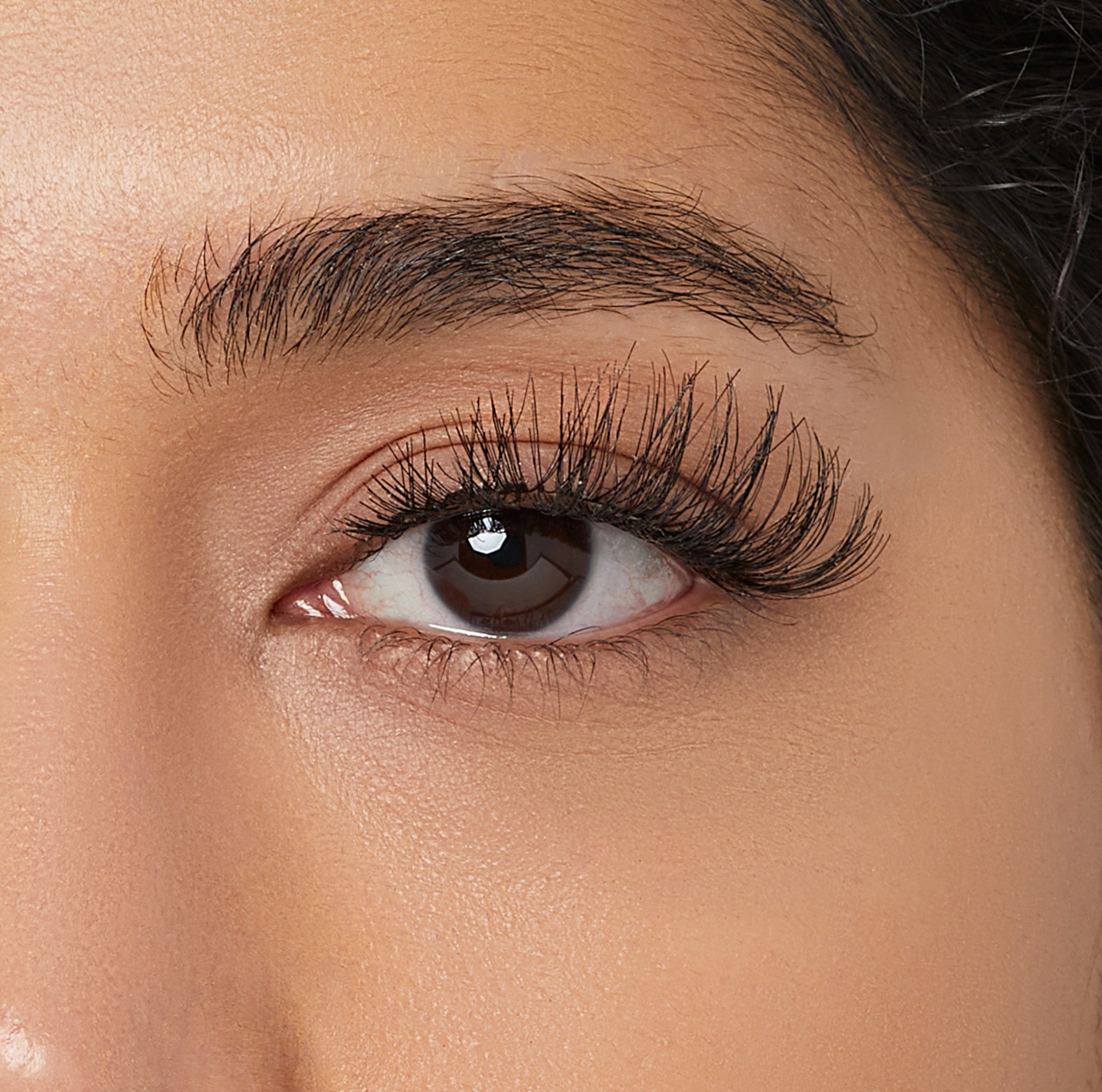 The image shows a close-up of a person&