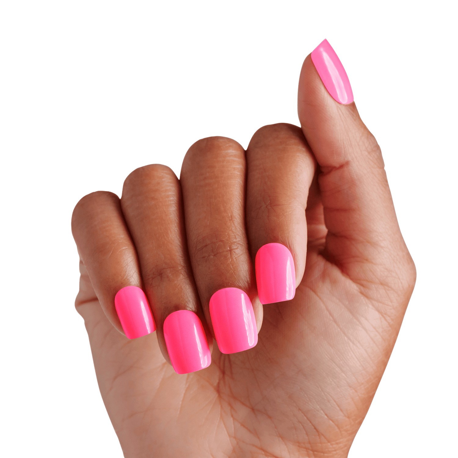 KISS Gel Fantasy Color Press On Glue Nails - Reminder