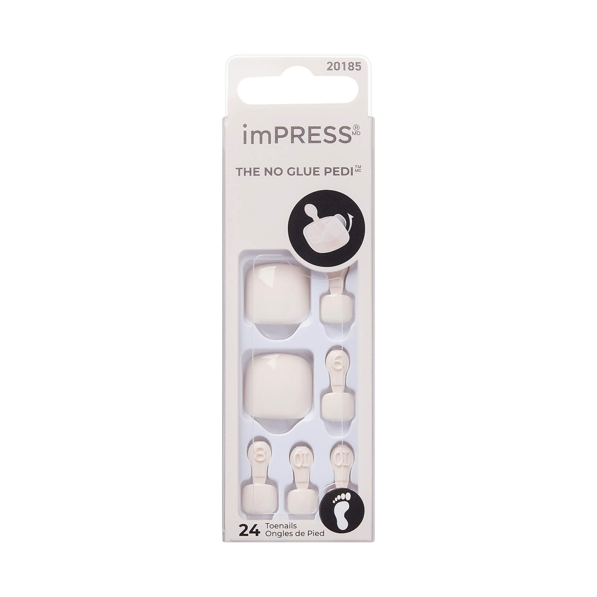 imPRESS Color Press On Pedicure - The Feels