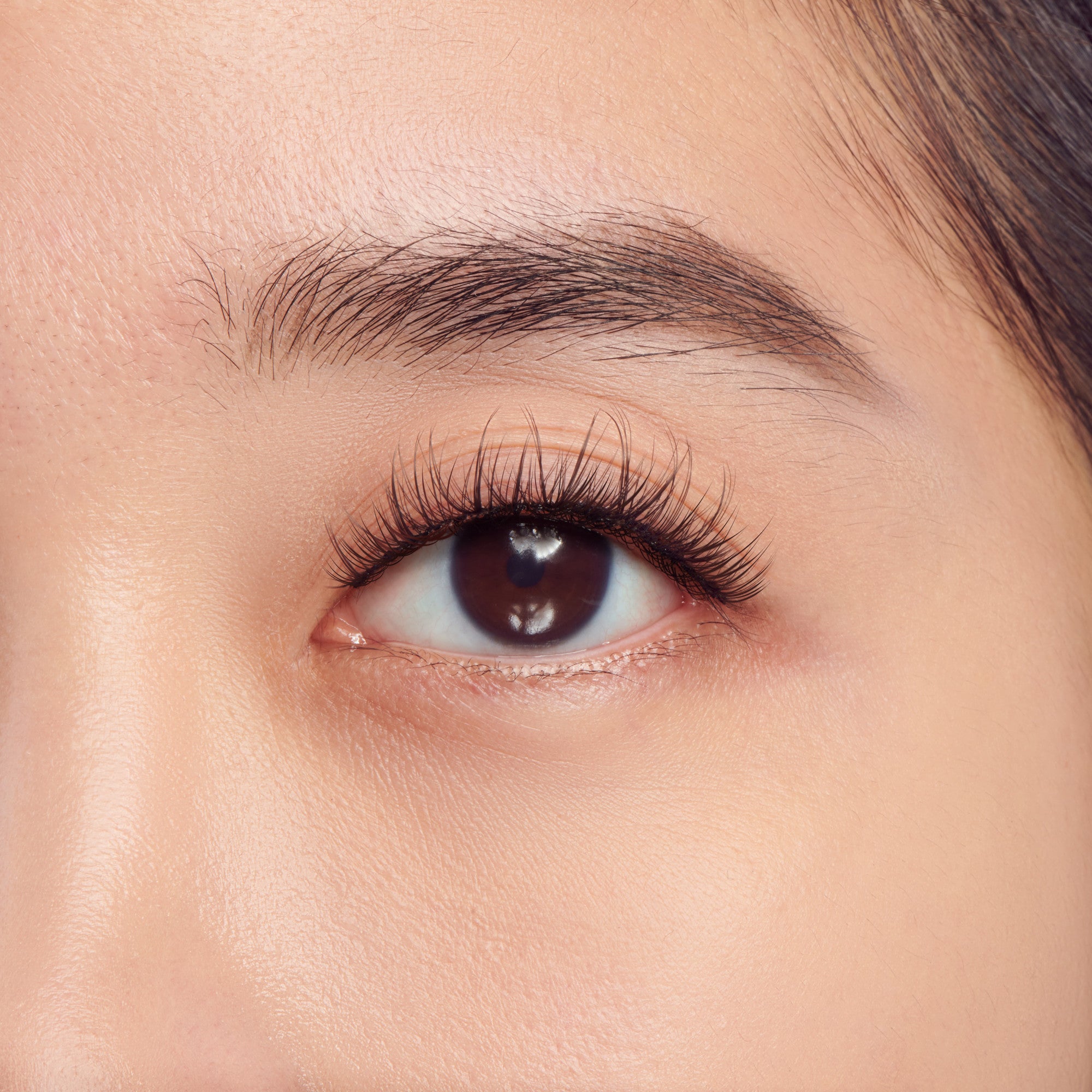The image shows a close-up of a person&