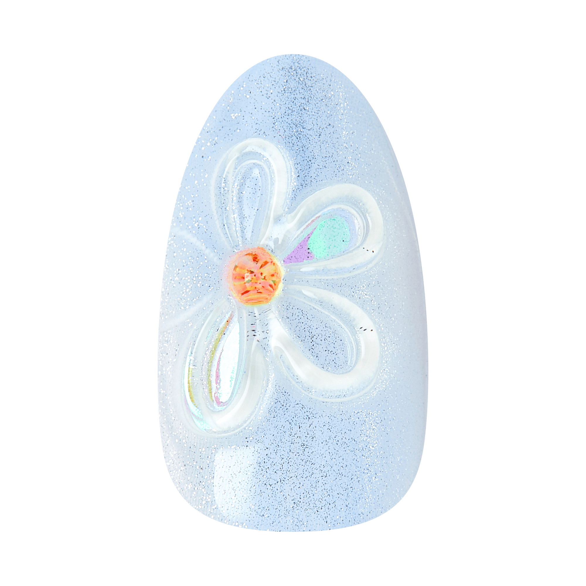 KISS NAIL DRIP Press On Glue Nails - Merry Sky