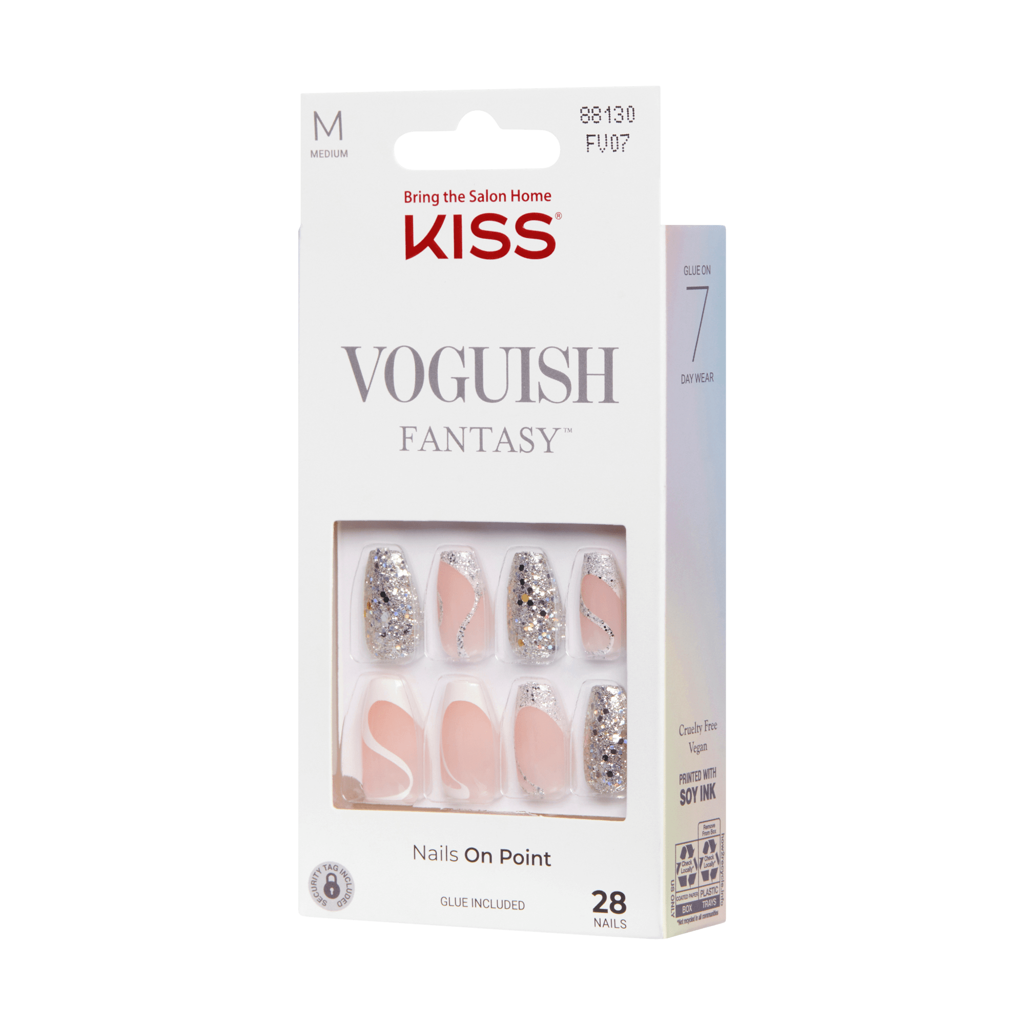 KISS Voguish Fantasy Press On Glue Nails - Fashspiration