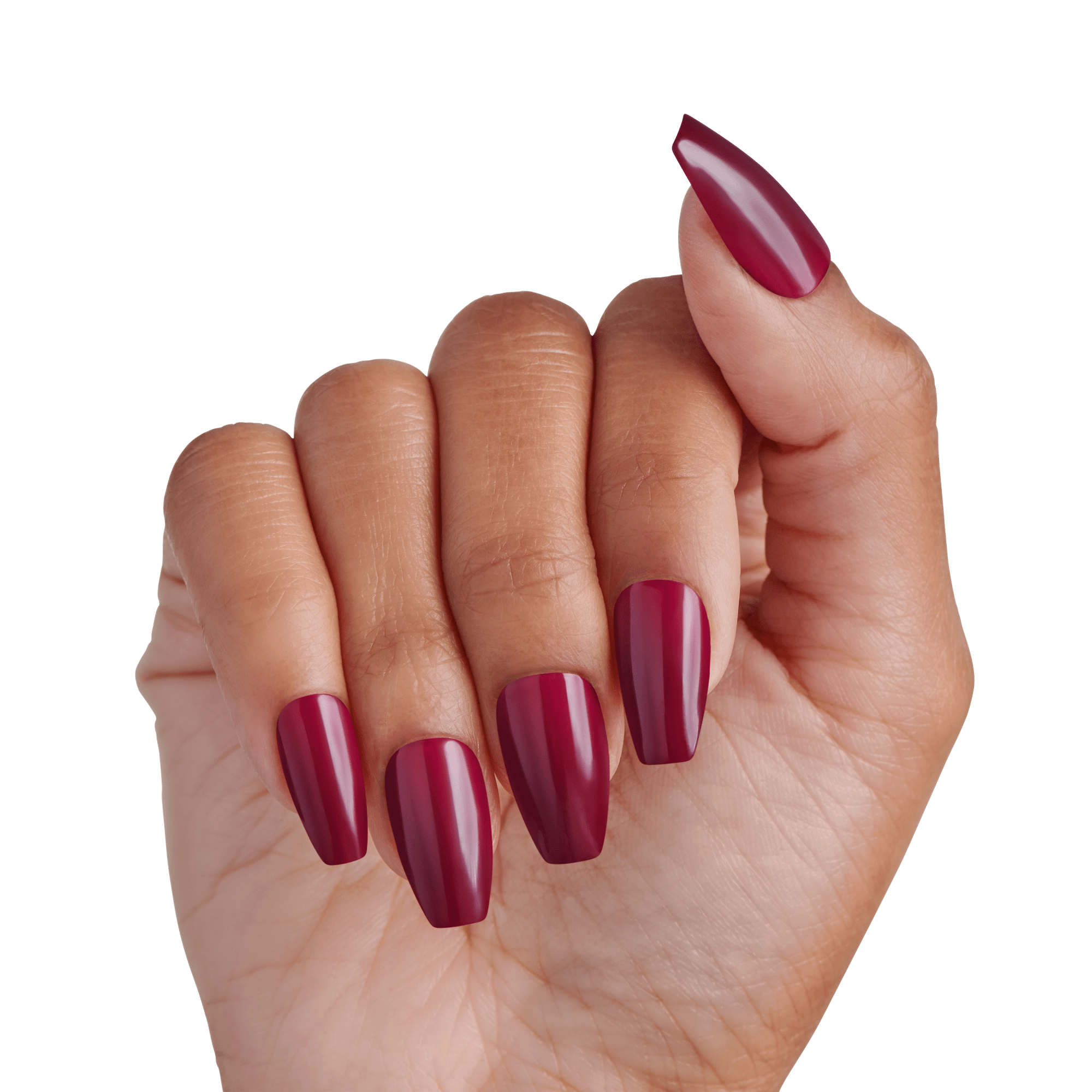 KISS Salon Color Press On Glue Nails - Spotted
