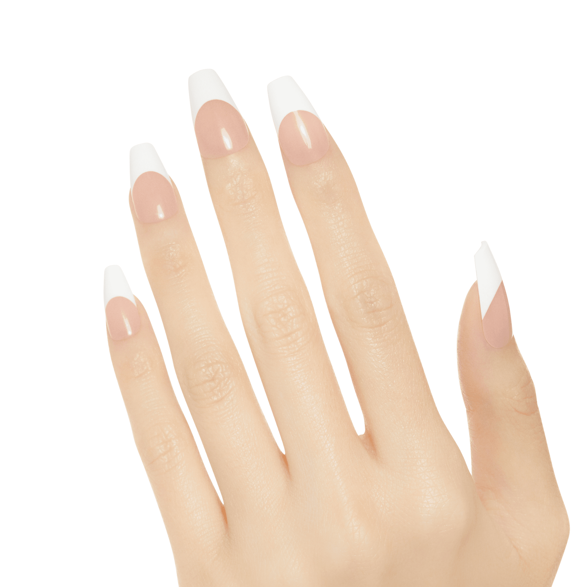 KISS Salon Acrylic French Press On Glue Nails - Je T&