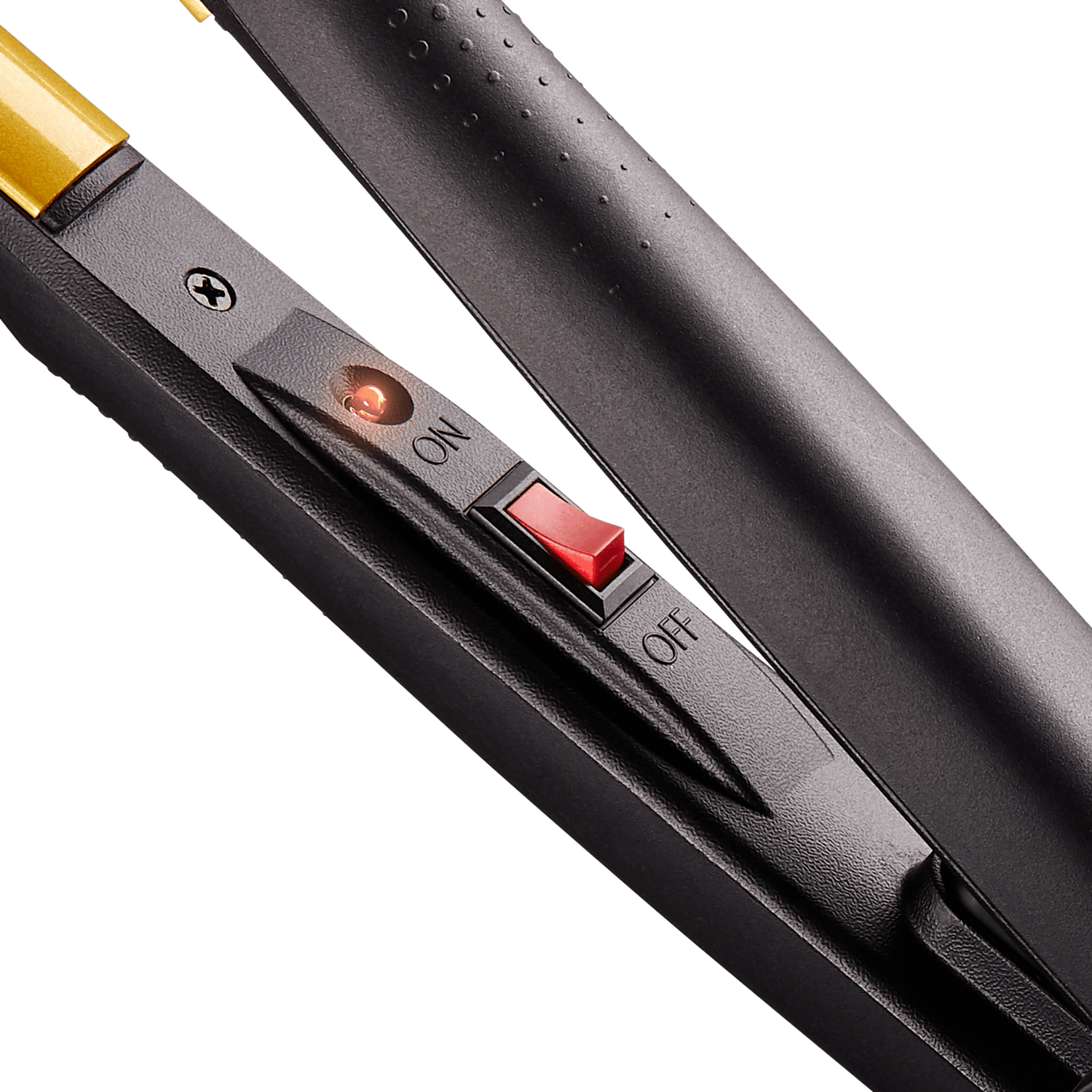 KISS Tourmaline Ceramic Flat Iron, 1/2"