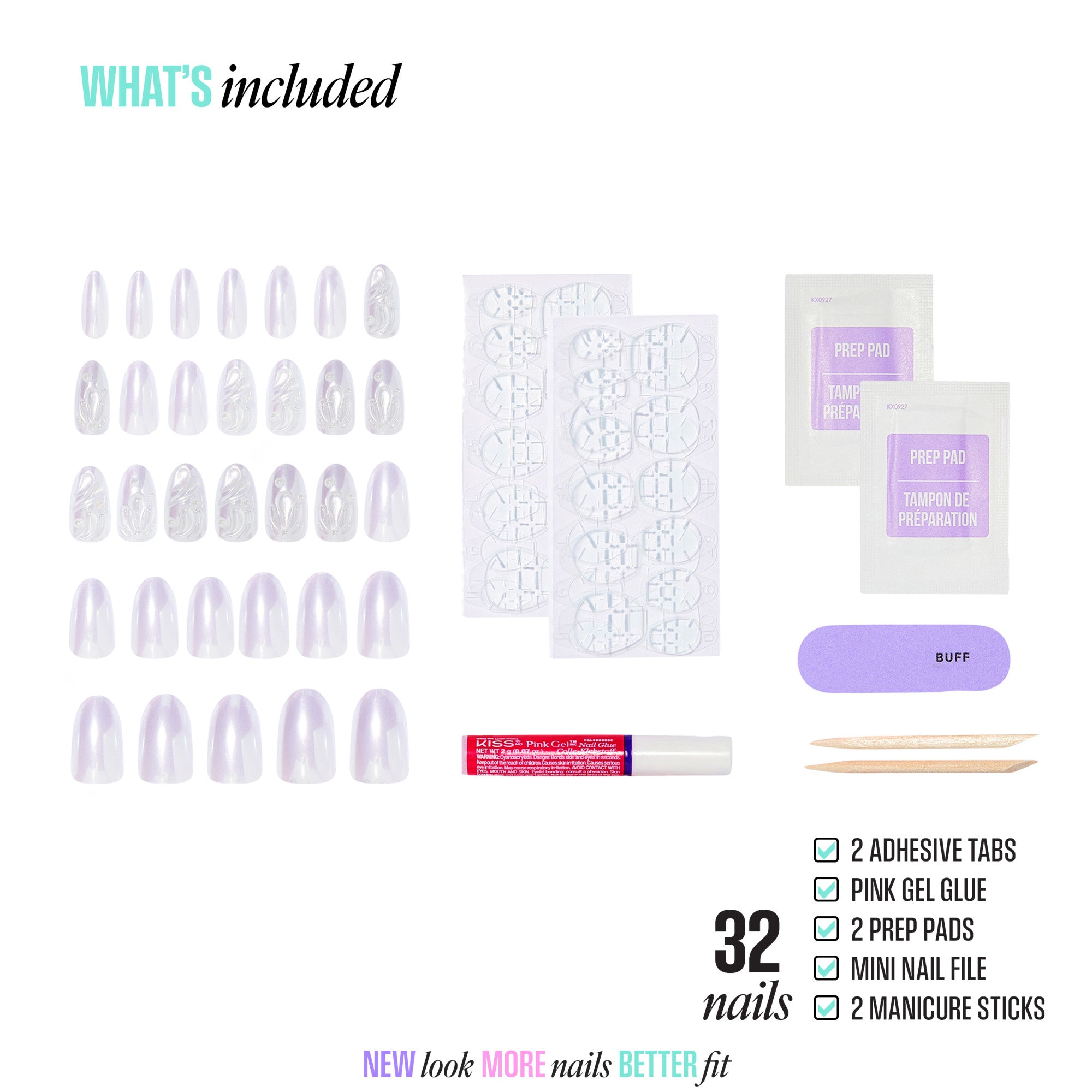 KISS ICON Press On Glue Nails - Remarkable