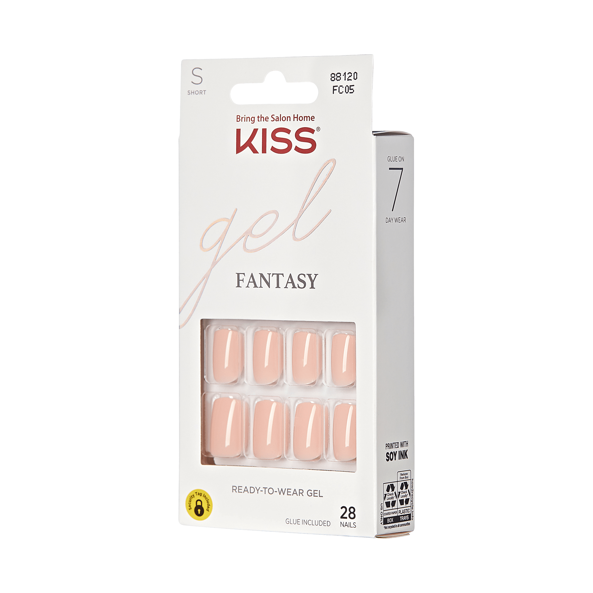KISS Gel Fantasy Color Press On Glue Nails - Midnight Snacks