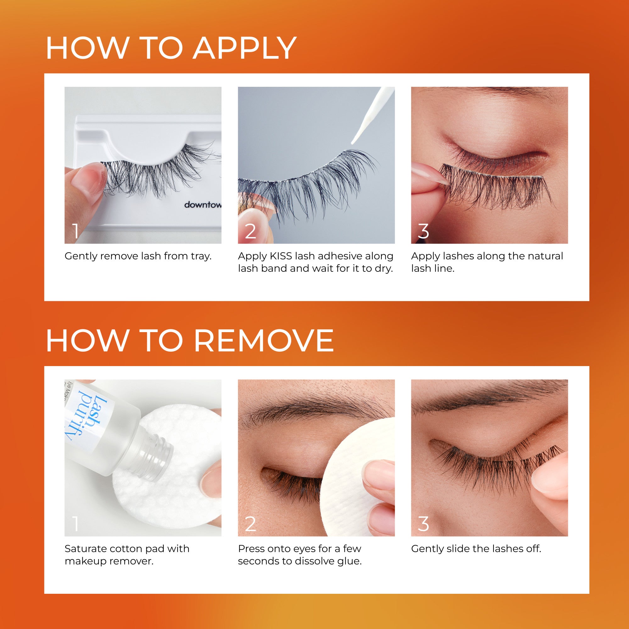 KISS My Lash But Bolder 3D Volume Eyelashes - Slim Thicc