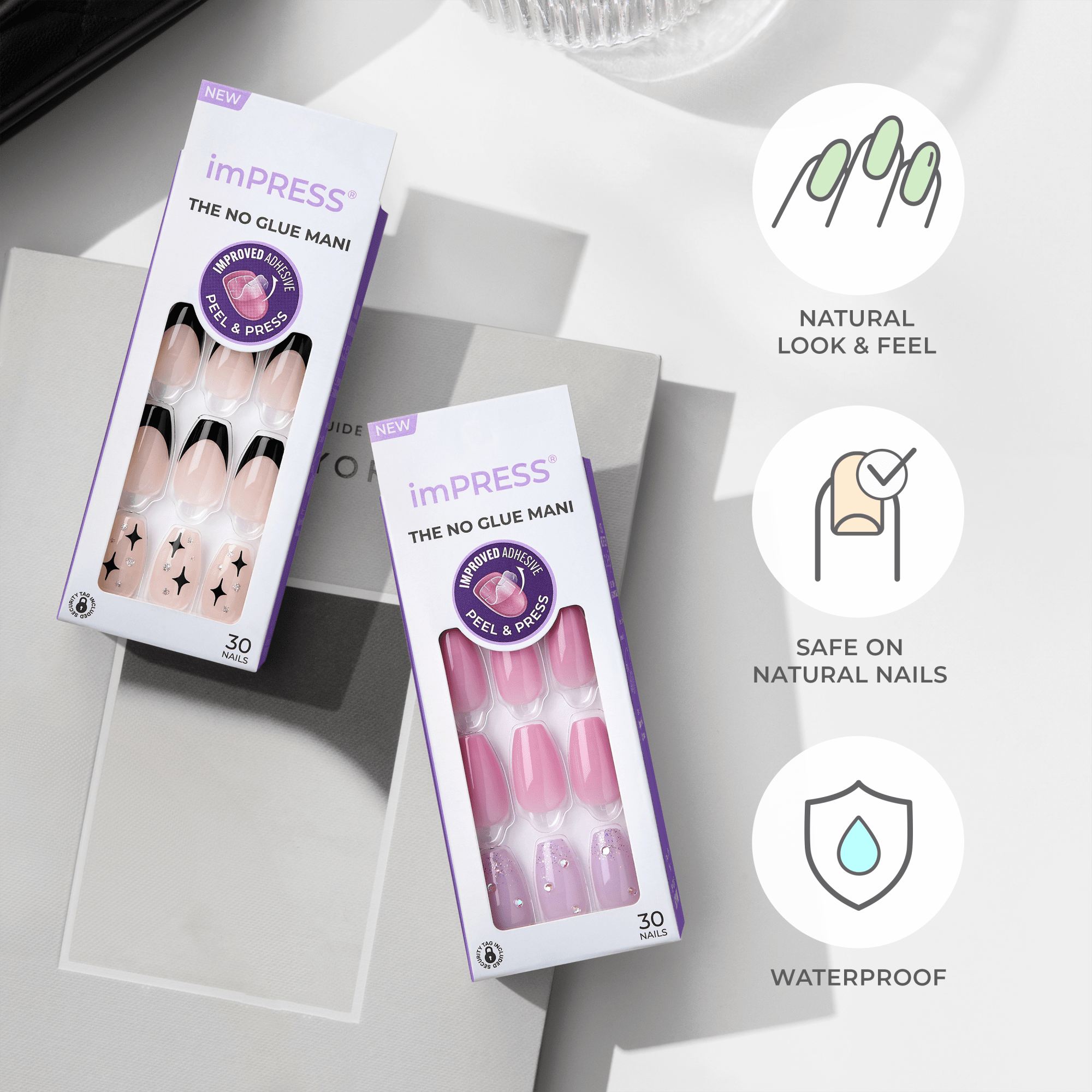 imPRESS Design Press On Nails - Cupid Heart
