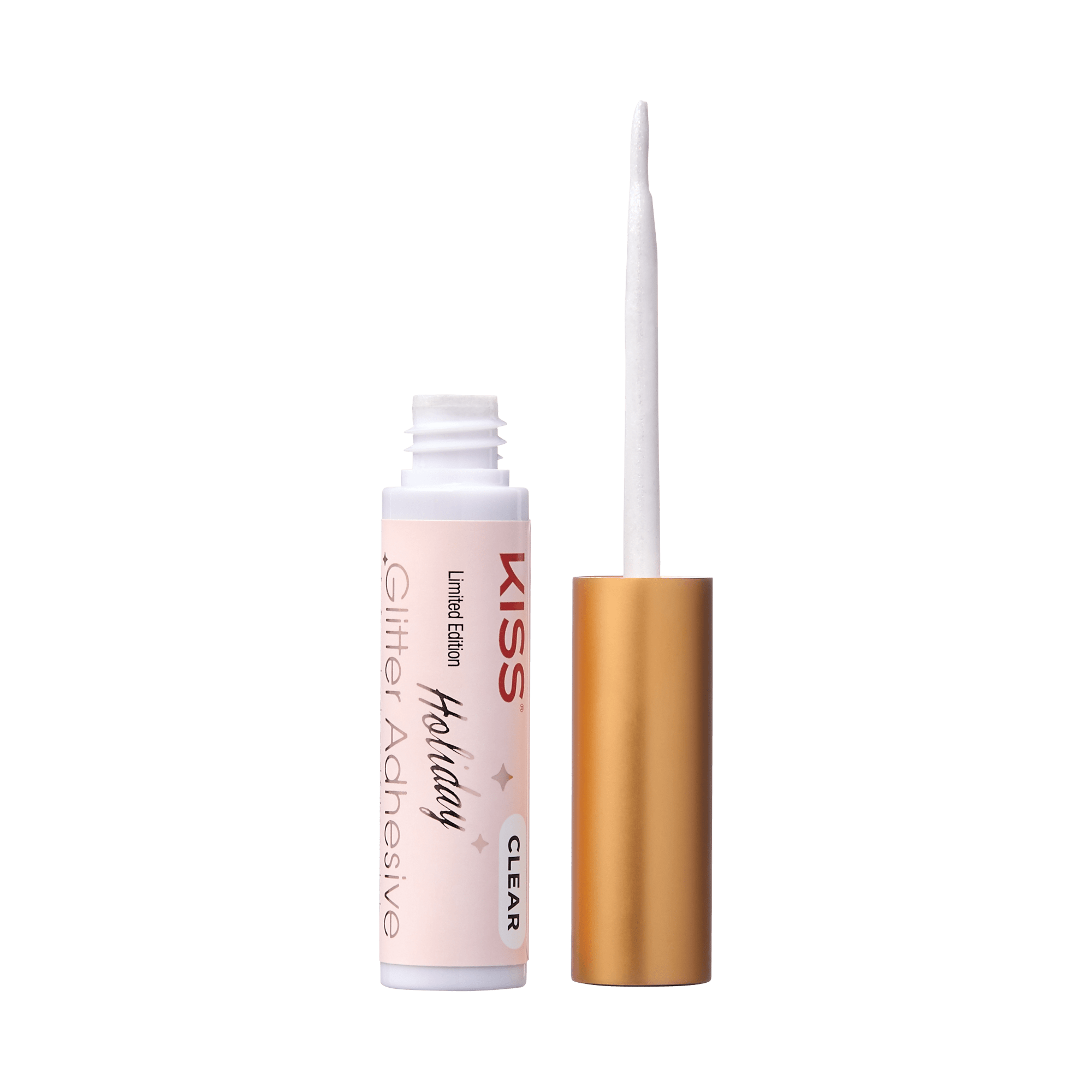 Kiss Glitter Adhesive Limited Edition Holiday eyeliner with gold cap