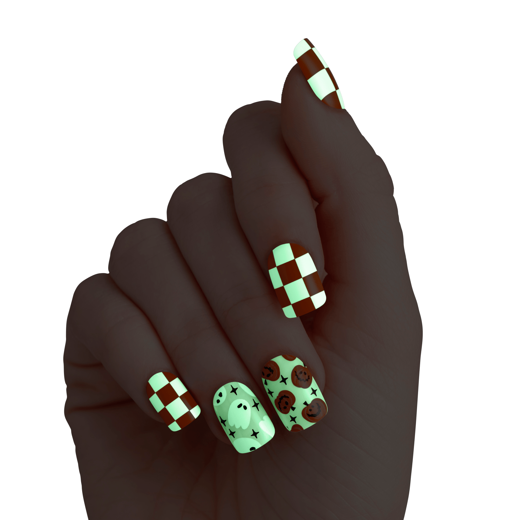 KISS Salon Design Halloween Press On Glue Nails - How Cinematic