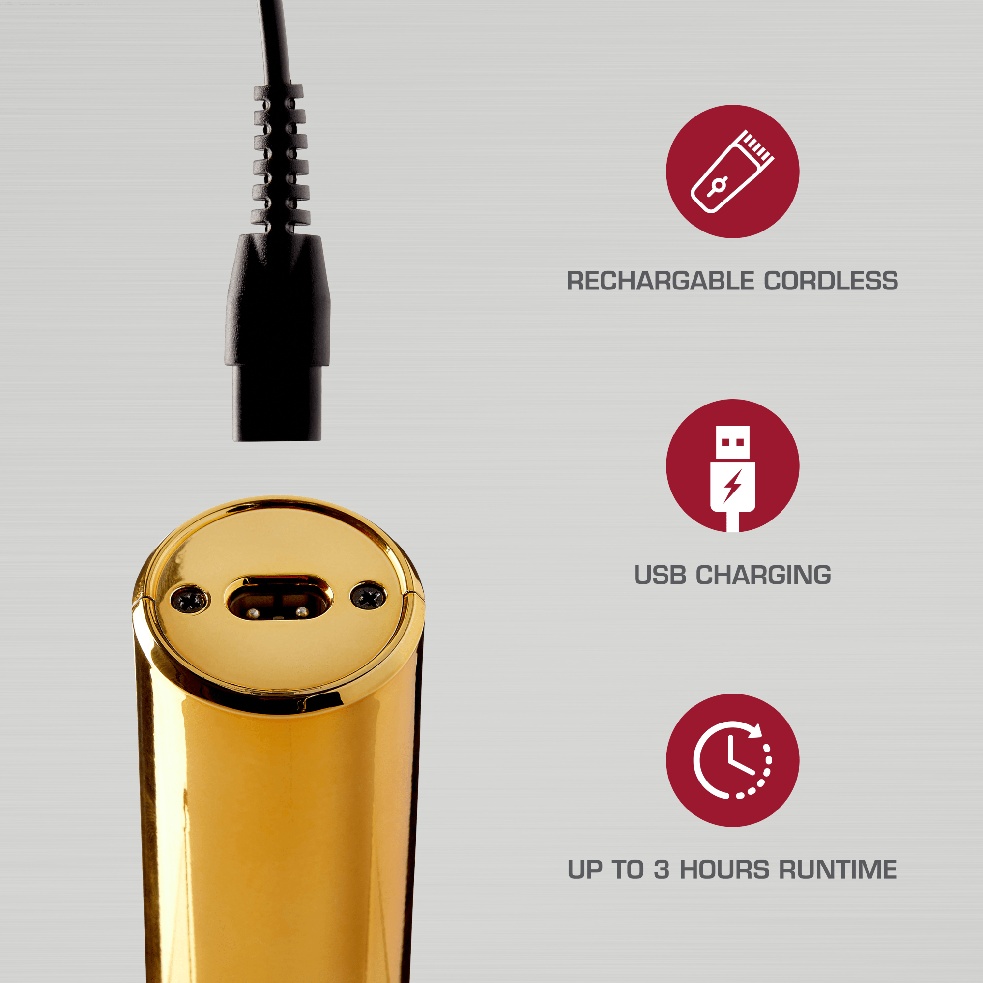 KISS Ultra-Cut Cordless Hair Clipper