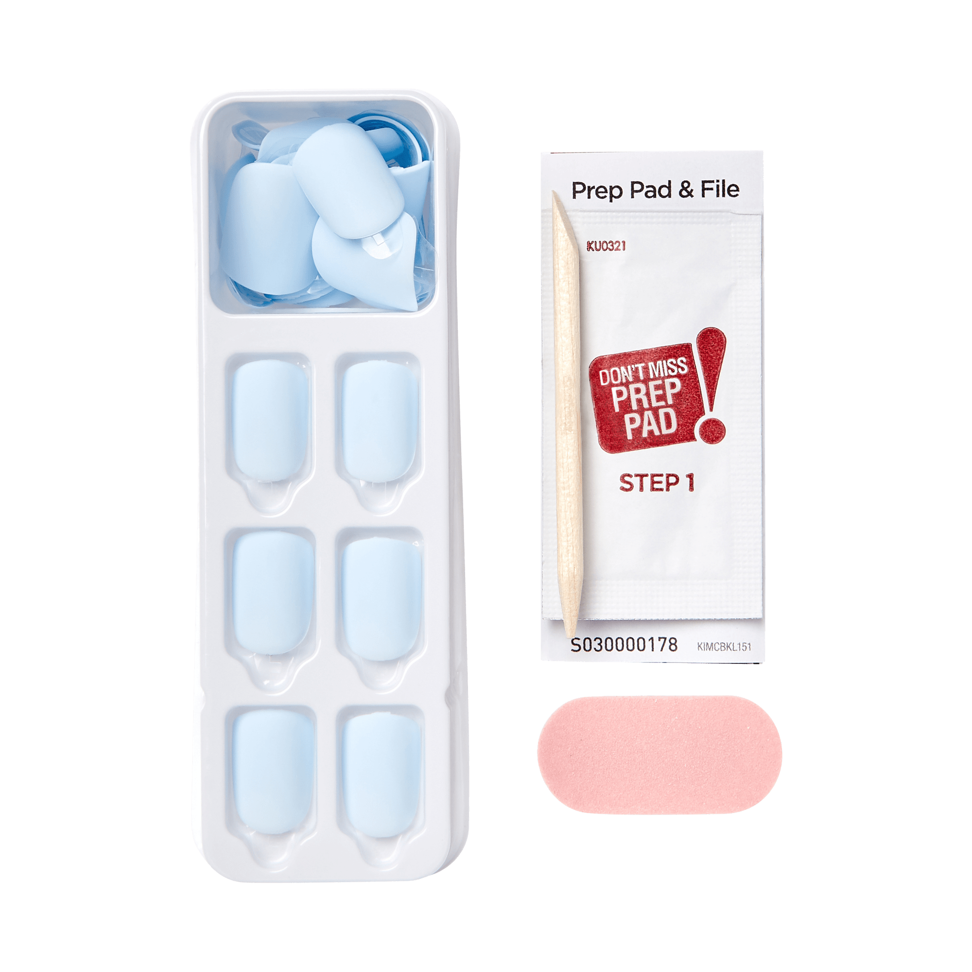 imPRESS Press On Nails - Blue Sky