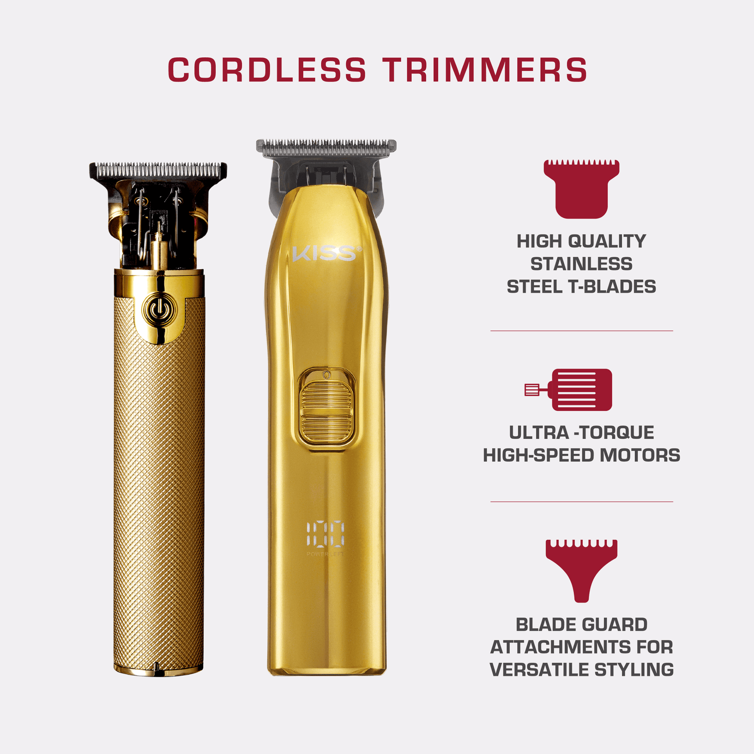 KISS Precision Blade Cordless Trimmer