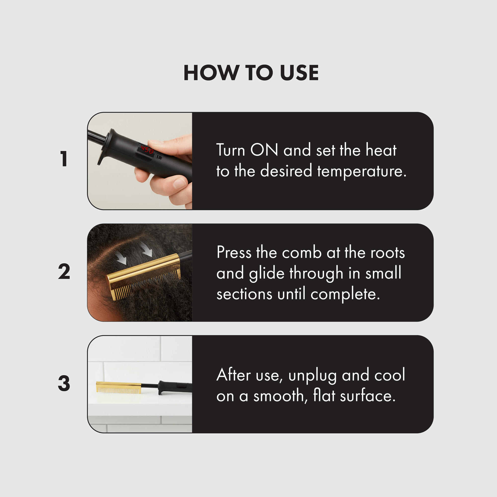 KISS Professional Pressing Comb