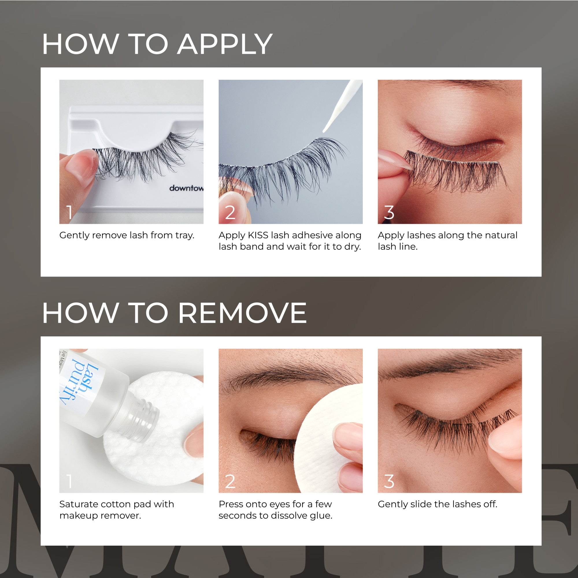 KISS Lash Couture Matte Black Multipack - Matte Linen