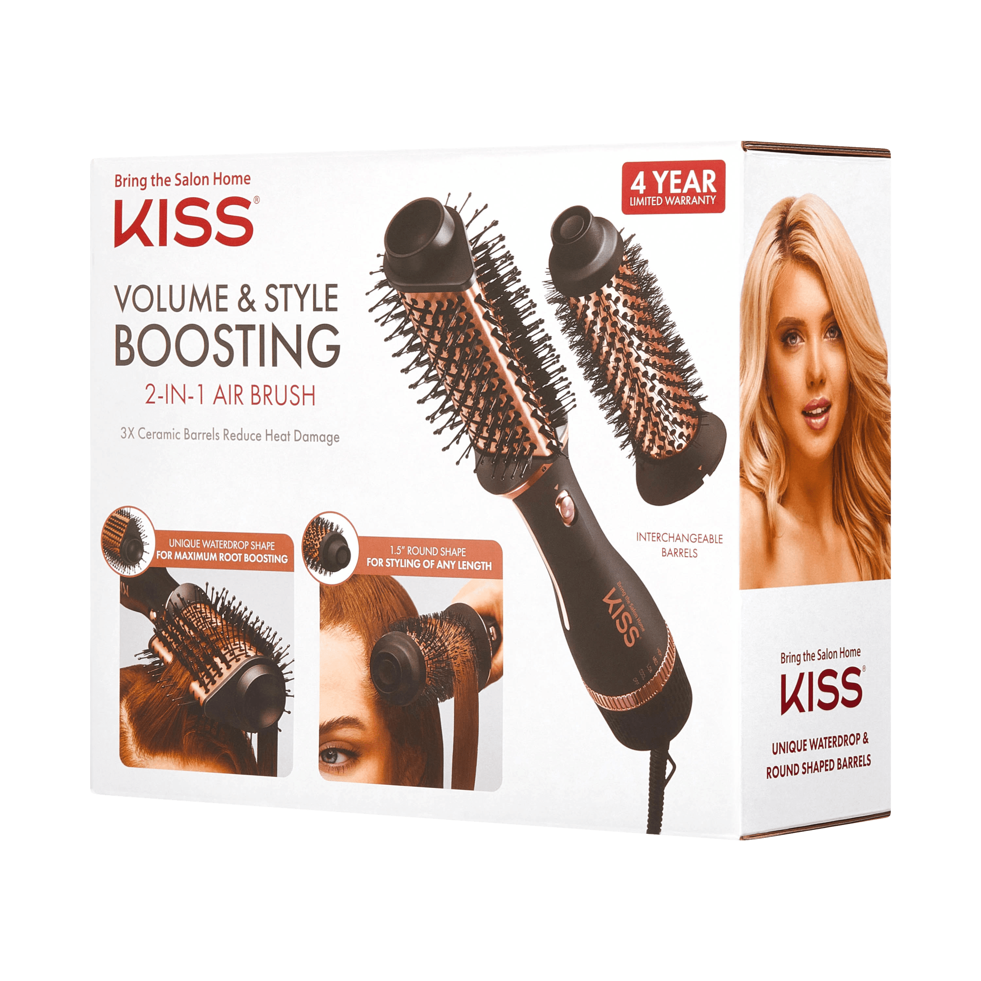 KISS Volume & Style Boosting 2-in-1 Air Brush