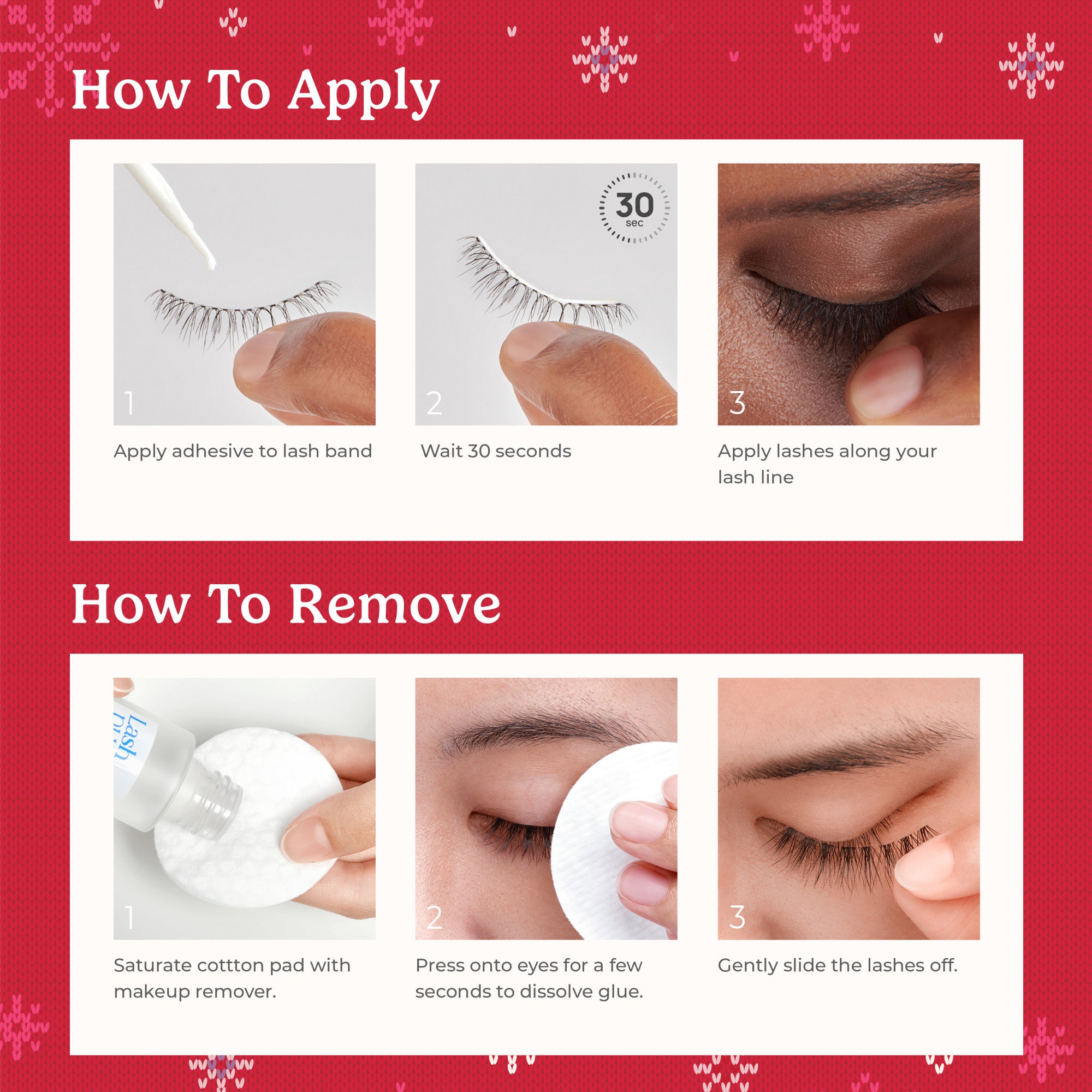 KISS Lash Couture Faux Mink Holiday Lashes – Little Black Dress