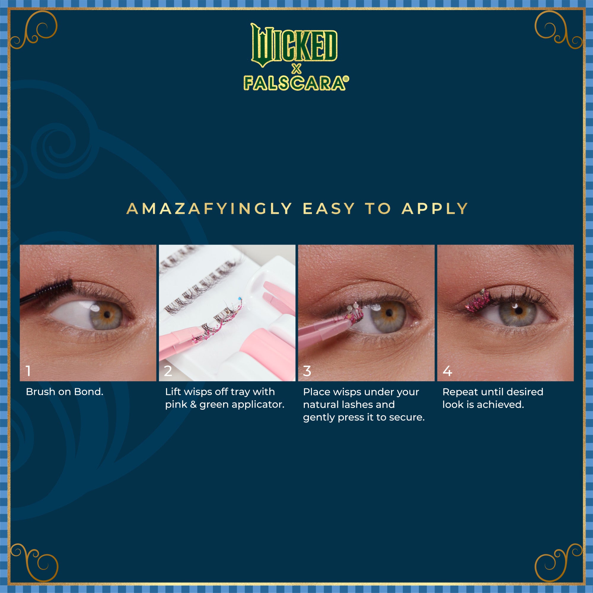 WICKED X FALSCARA False Eyelashes - Winkie Country