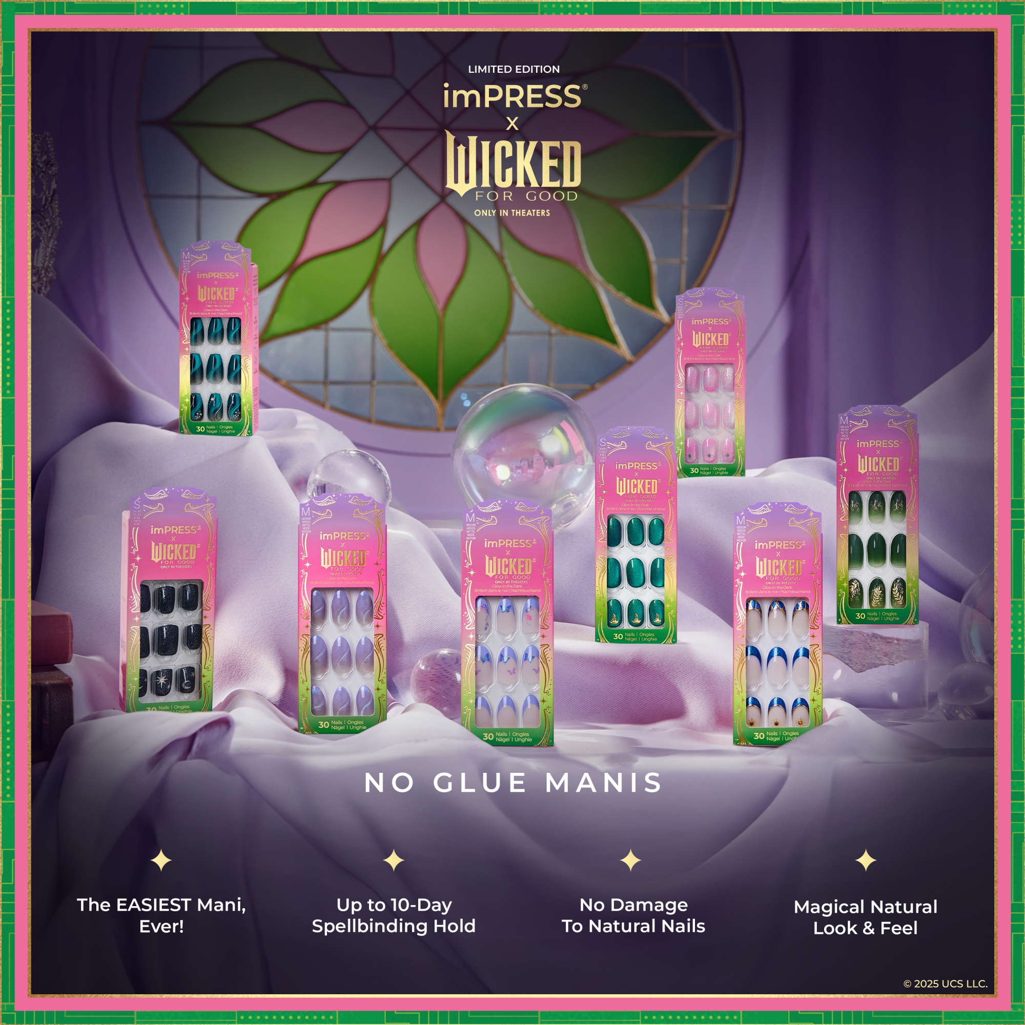 imPRESS X WICKED: FOR GOOD Mani Bundle
