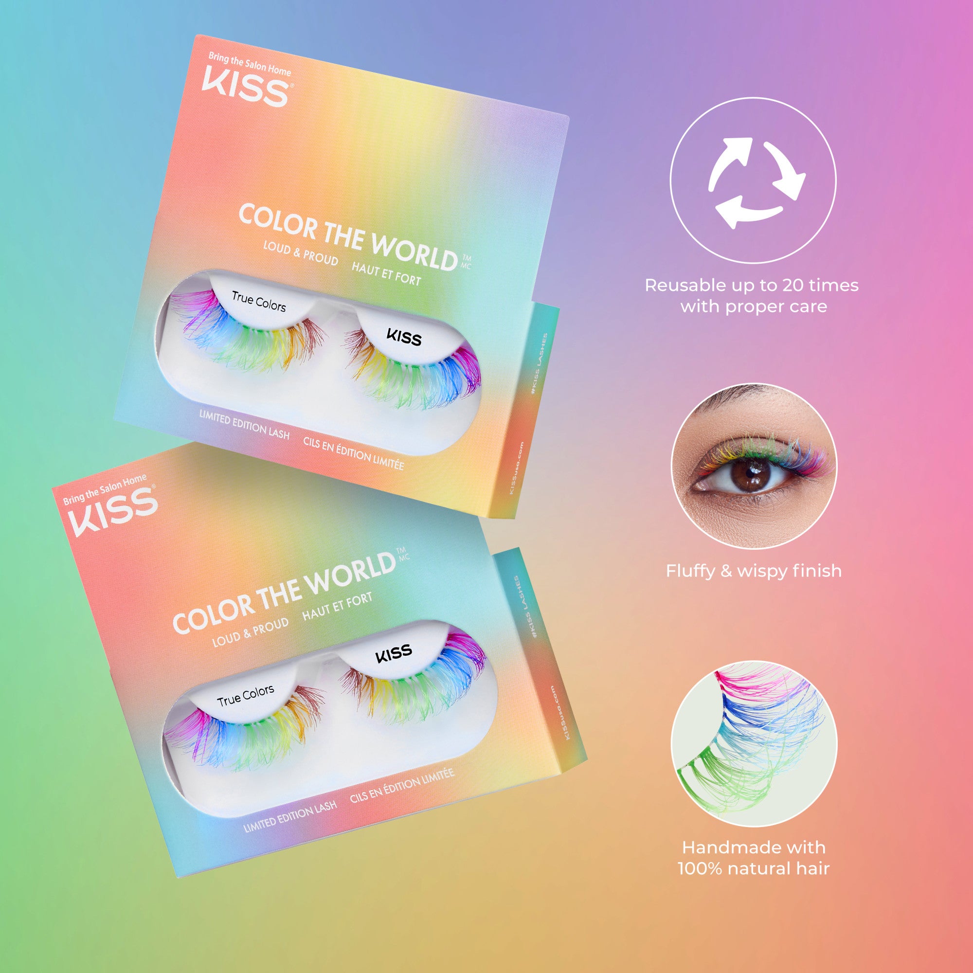 Two packages of KISS &