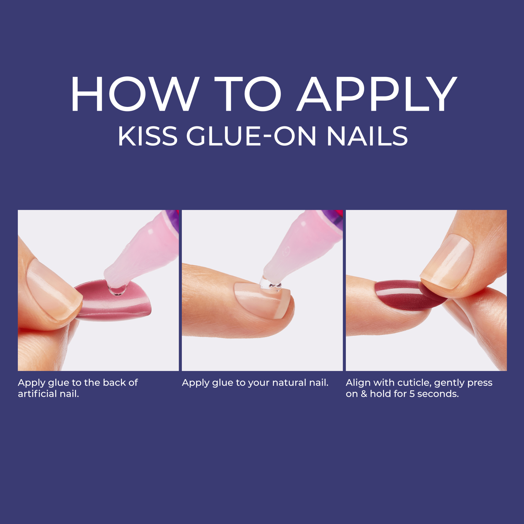 KISS Gel Fantasy Magnetic Press On Glue Nails - BeatBelles