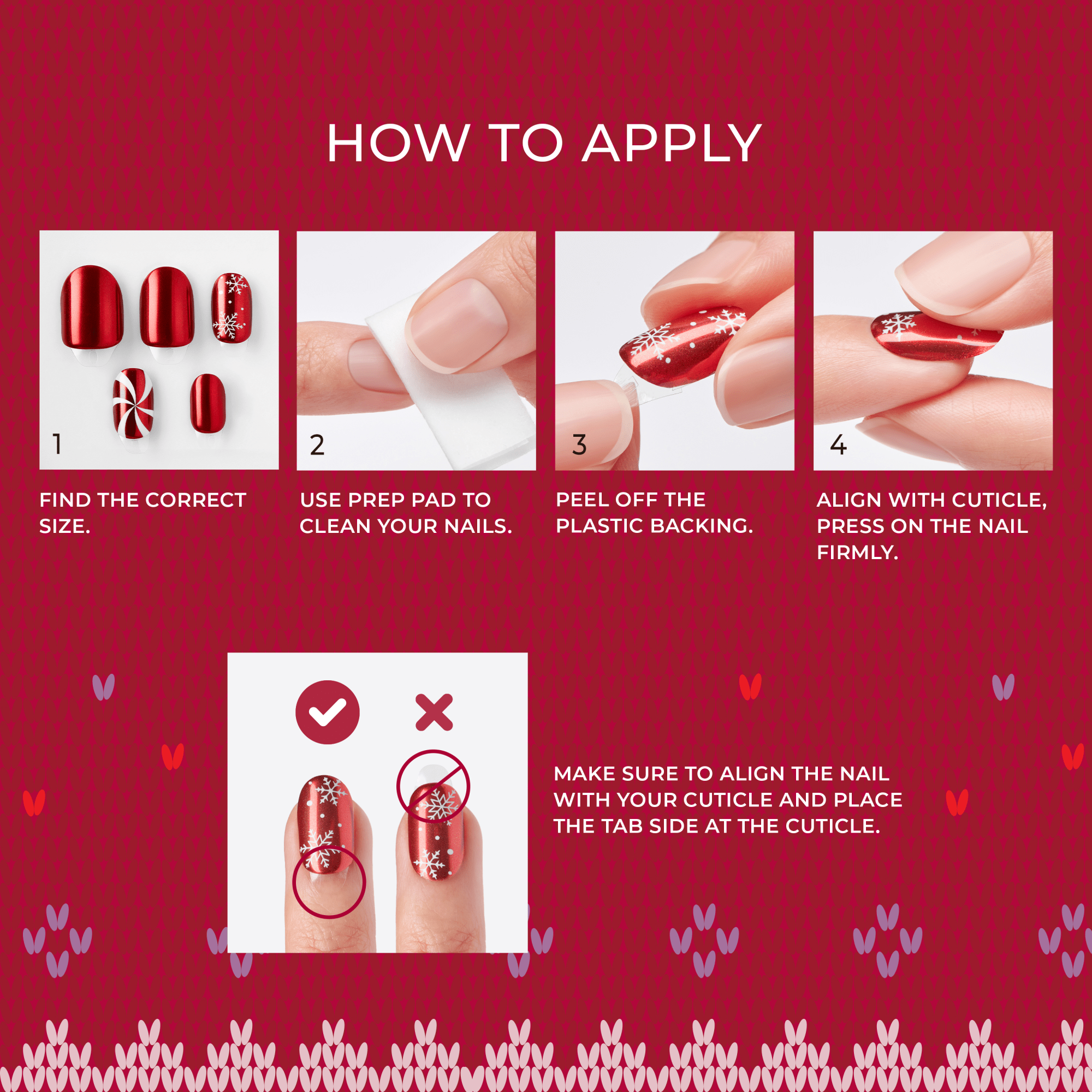 imPRESS Holiday Design Press On Nails - Merry n Bright