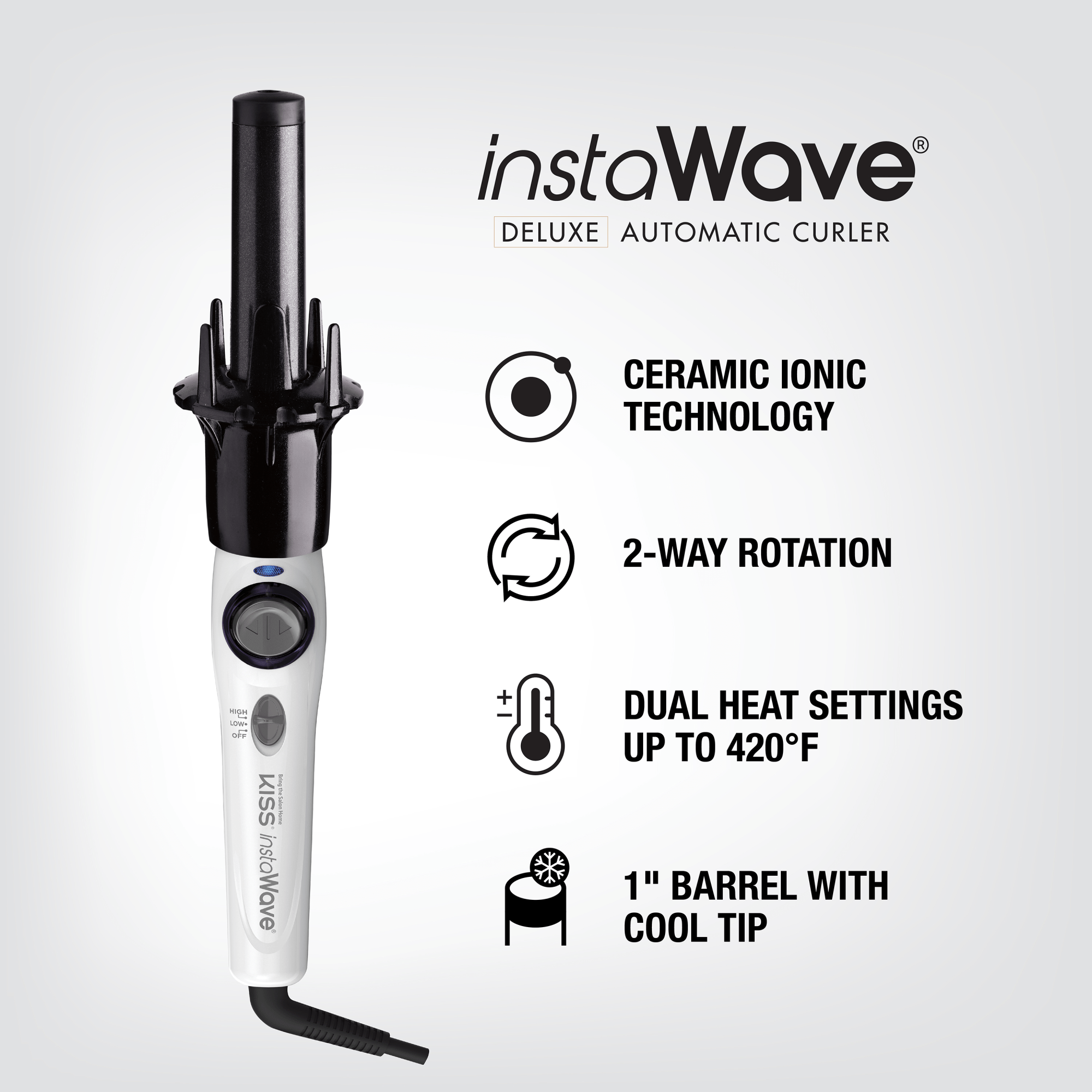 Instawave Automatic Hair Curler 1"