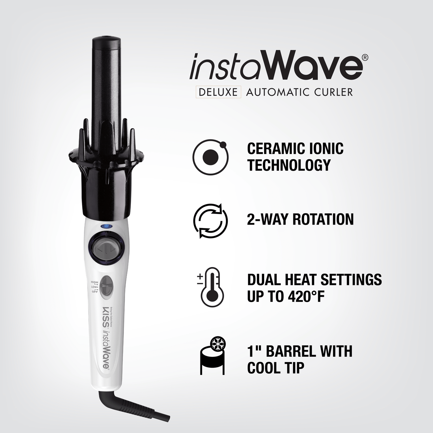 Instawave Automatic Hair Curler 1"