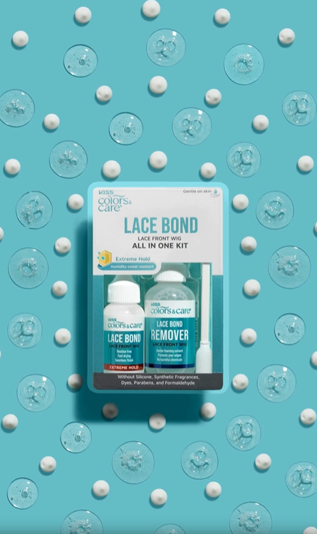 KISS Colors & Care Lace Bond Glue and Remover Kit