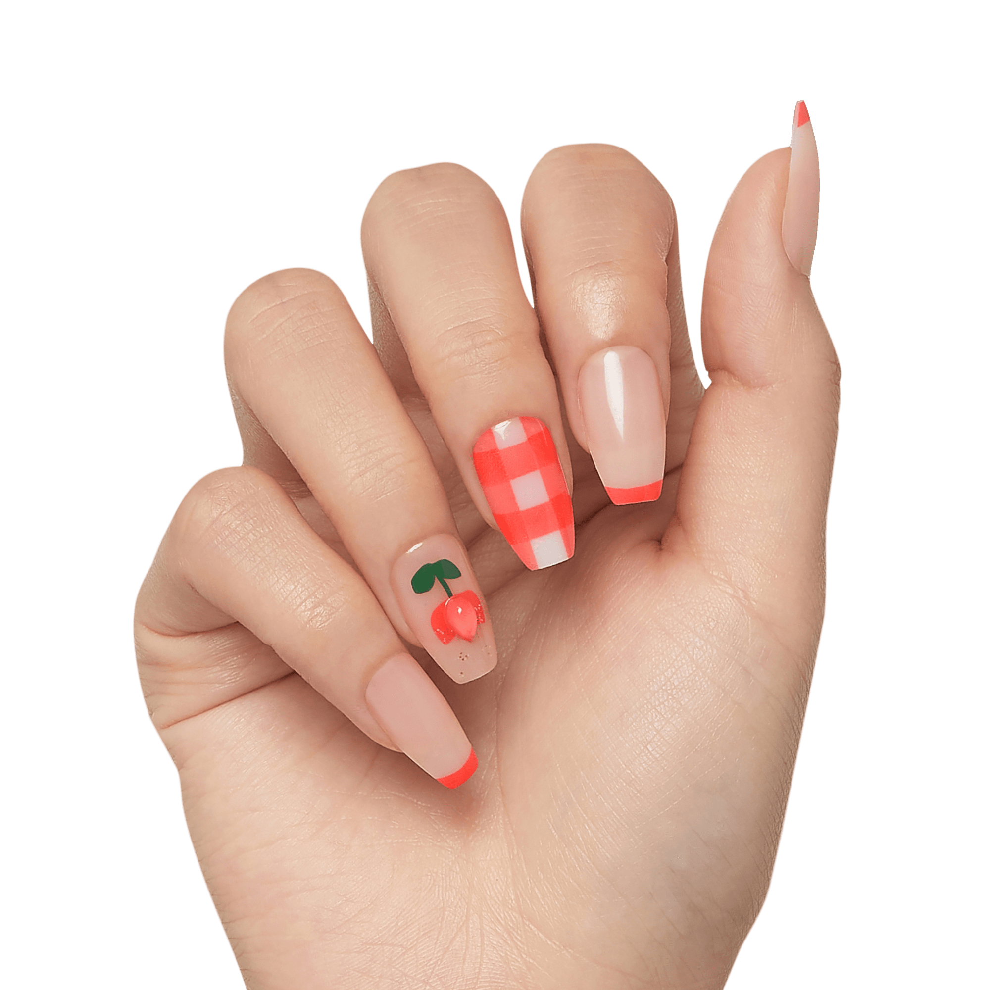 KISS Gel Fantasy Allure Press On Glue Nails - All Yours