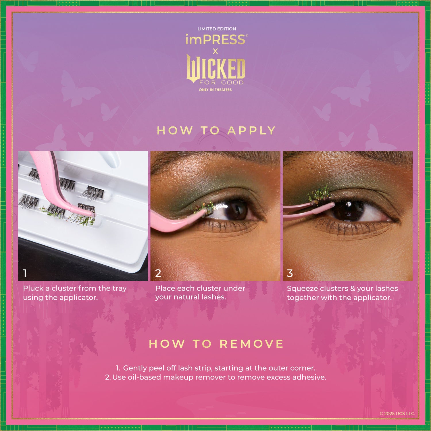 imPRESS X WICKED: FOR GOOD Falsies Bundle