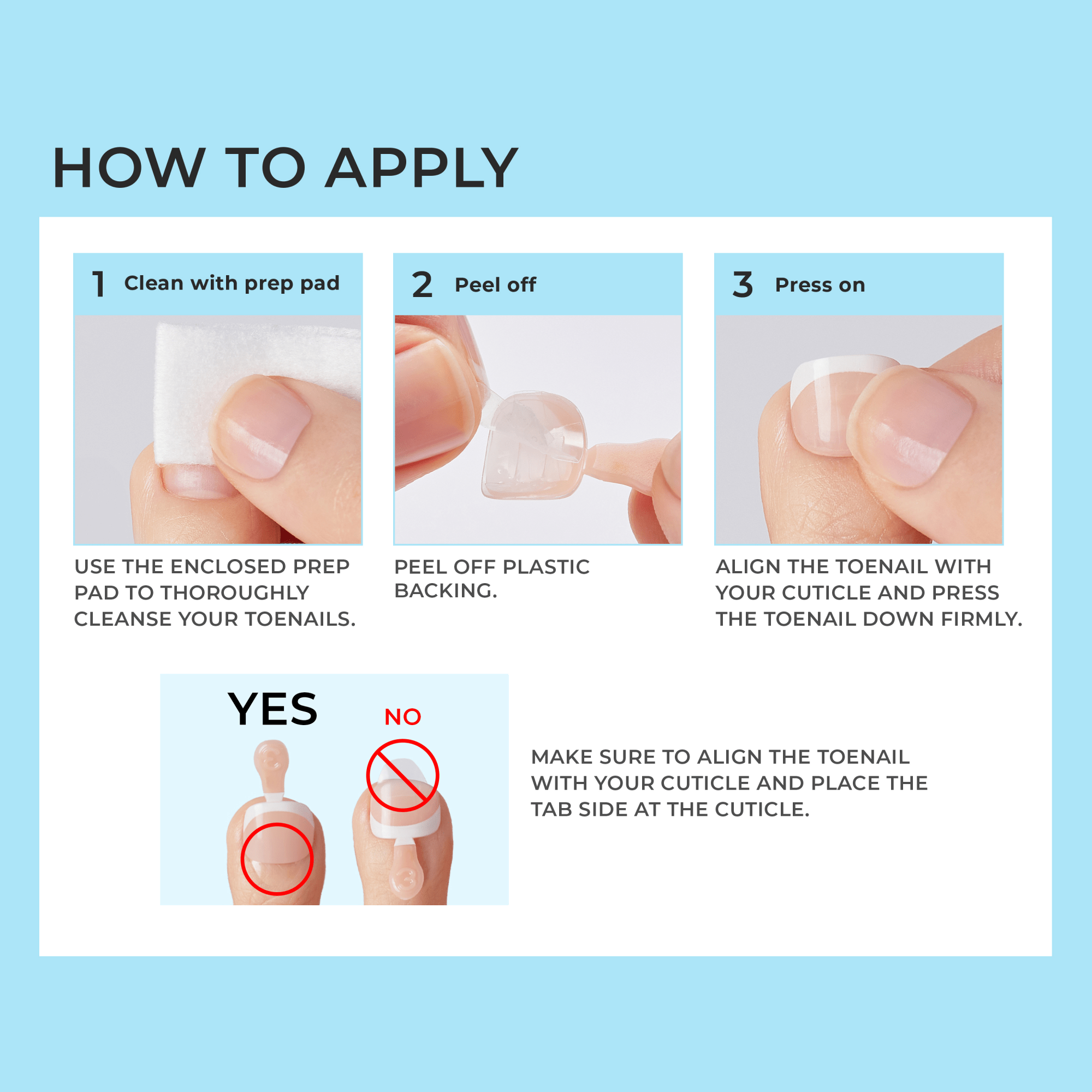 imPRESS Color Press On Toenails - Roundabout