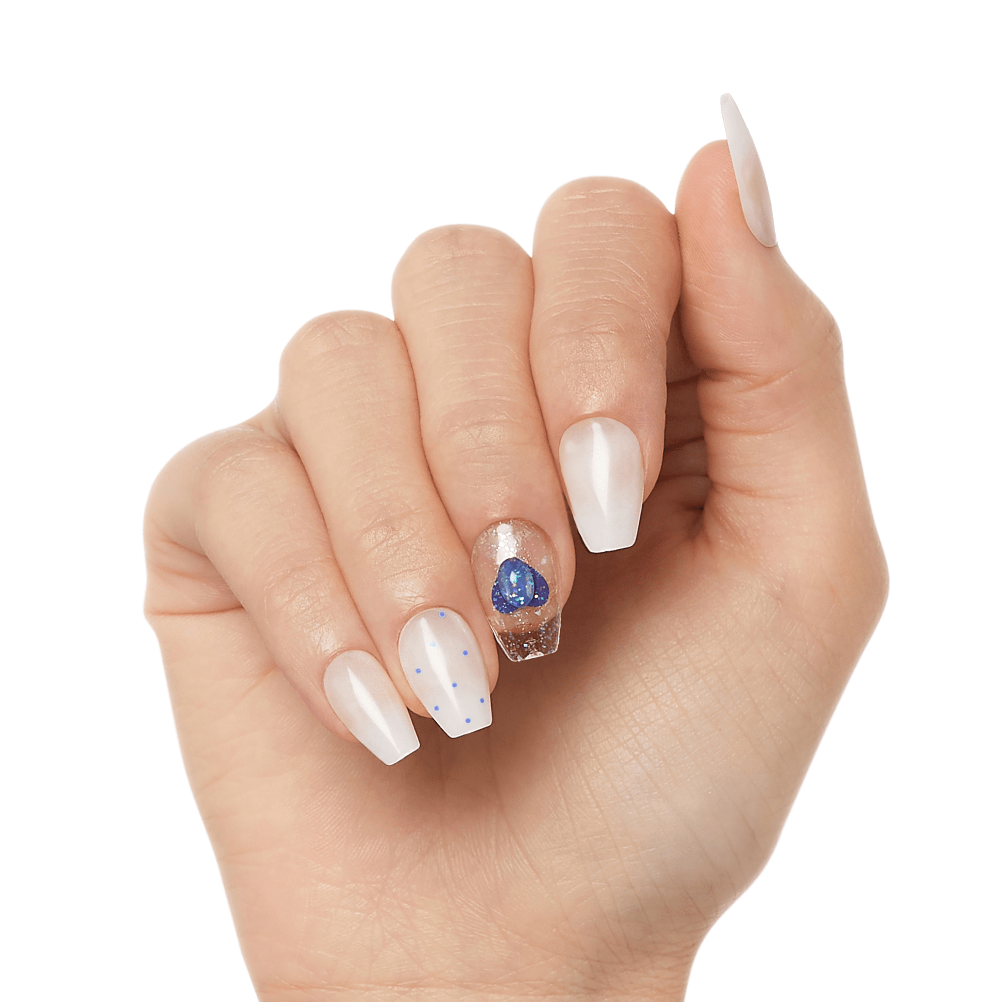 KISS Gel Fantasy Allure Press On Glue Nails - Hottiest Thing