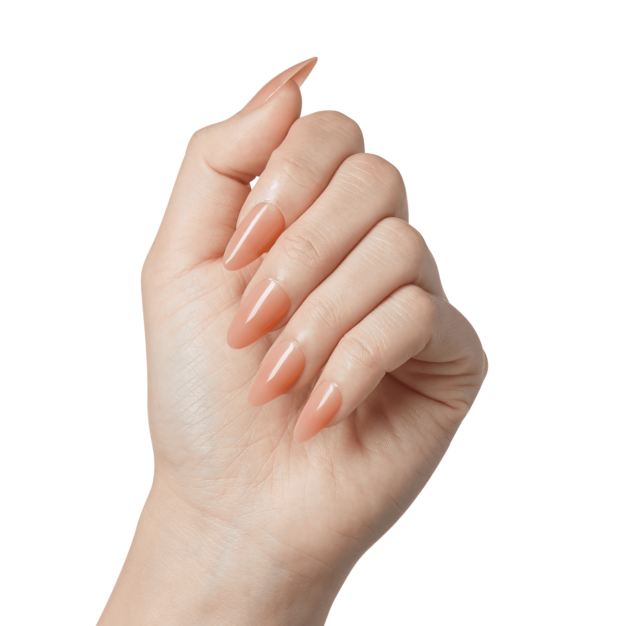 KISS Bare but Better Press On Glue Nails - Fairest Nude