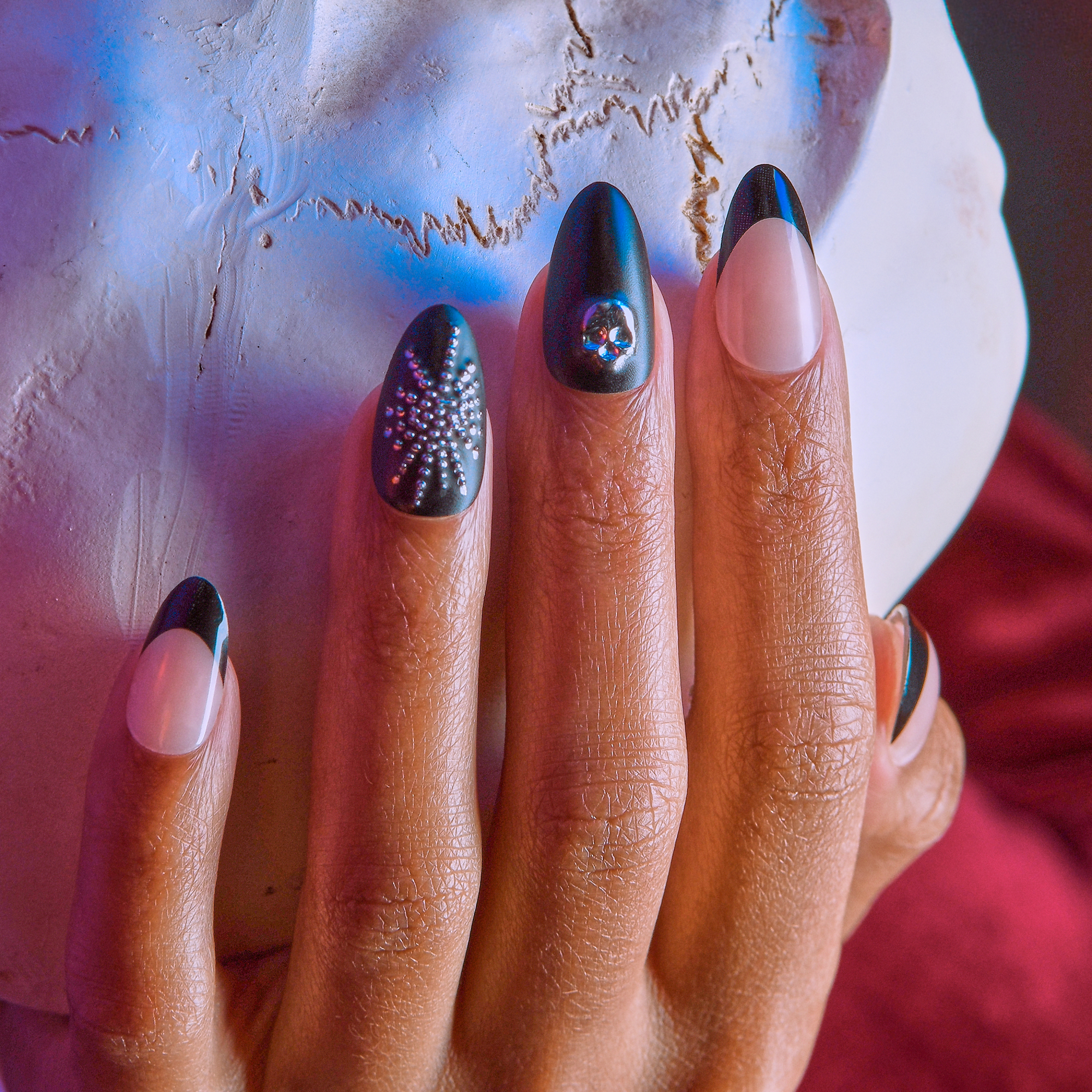 KISS Voguish Fantasy Halloween Press On Glue Nails - Wild Kids