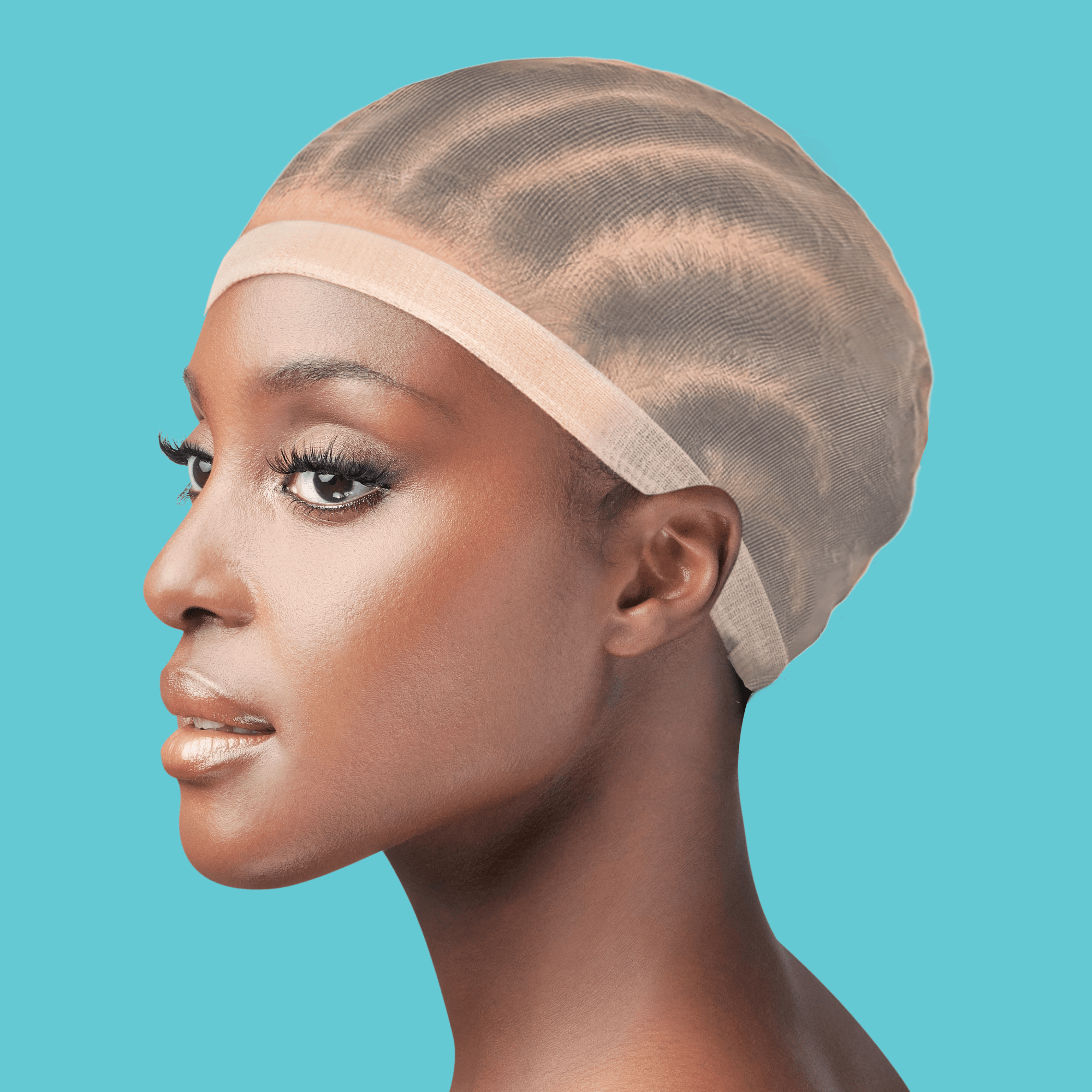KISS Colors & Care HD Invisible Stocking Wig Cap - Beige