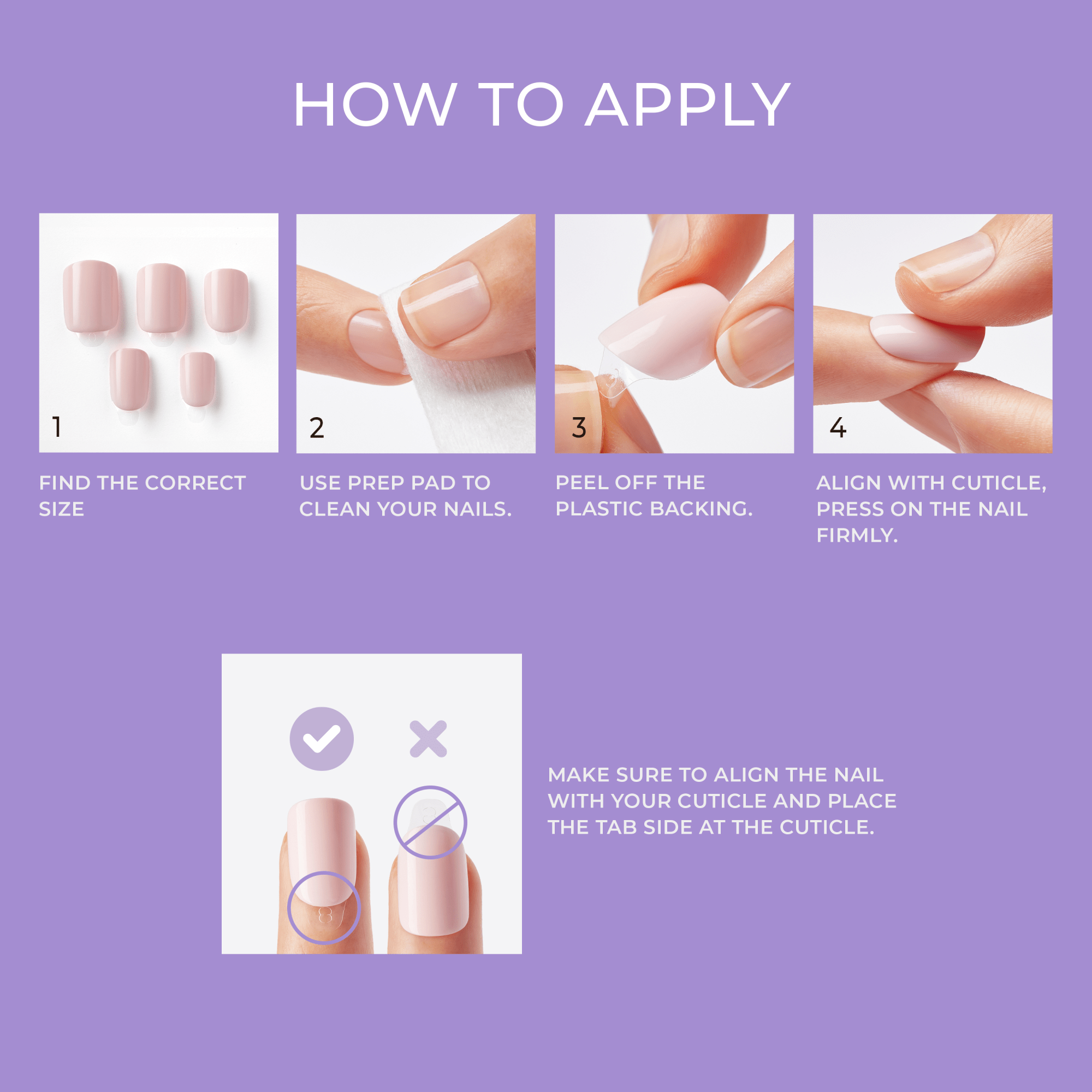 imPRESS Color Press On Nails - All Black