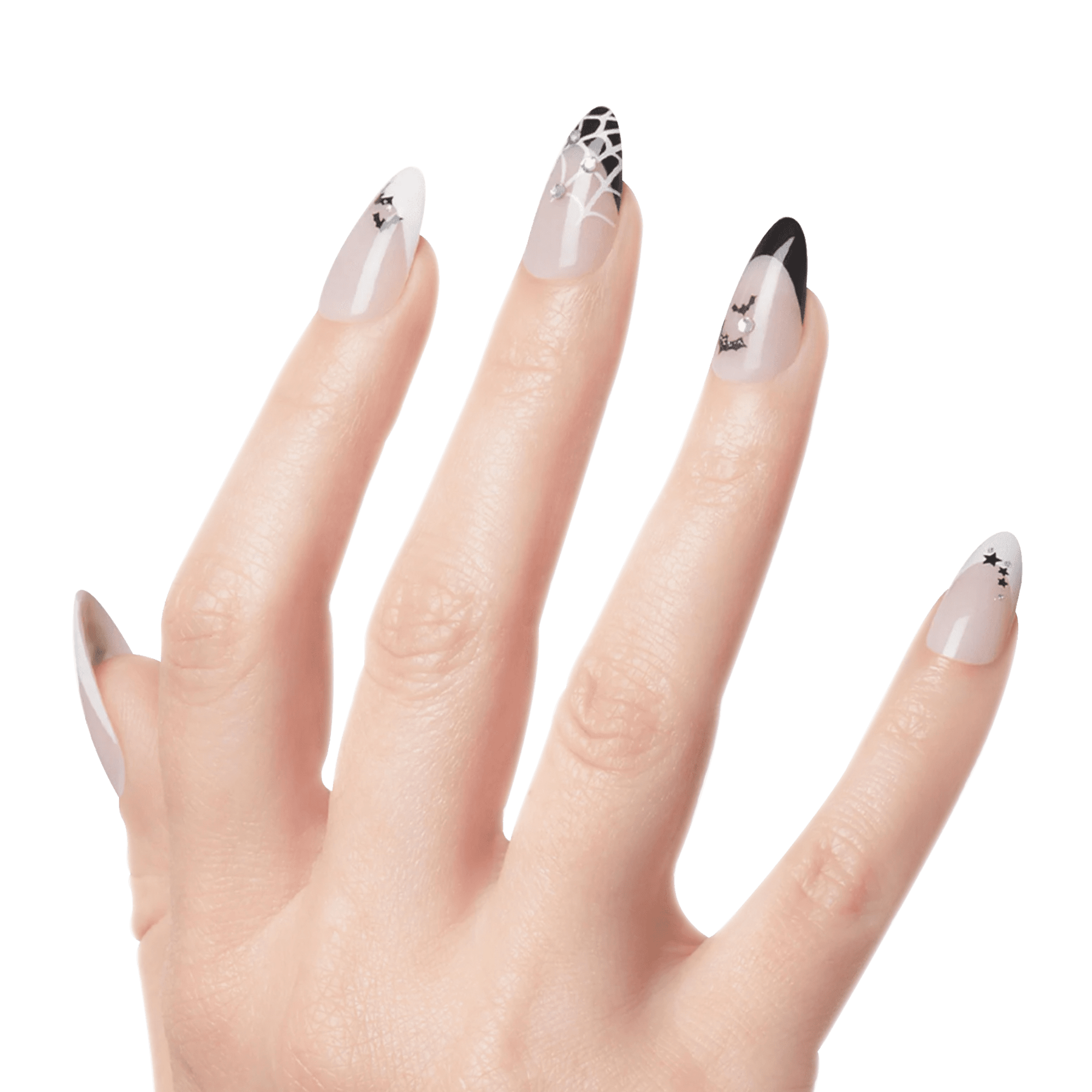 KISS Voguish Fantasy Halloween Press On Glue Nails - Witch Out