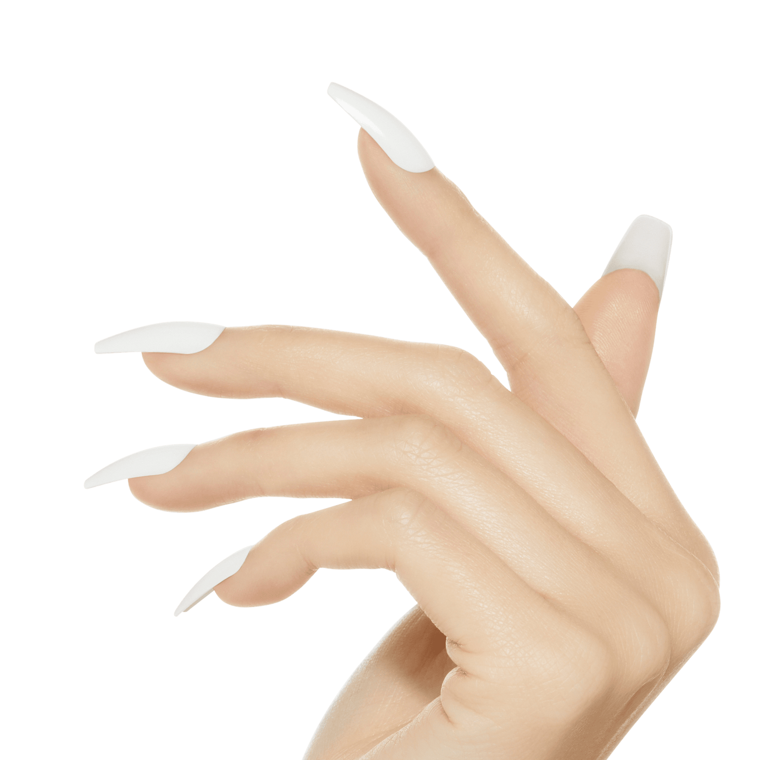 KISS Gel Fantasy Press On Glue Nails - True Color