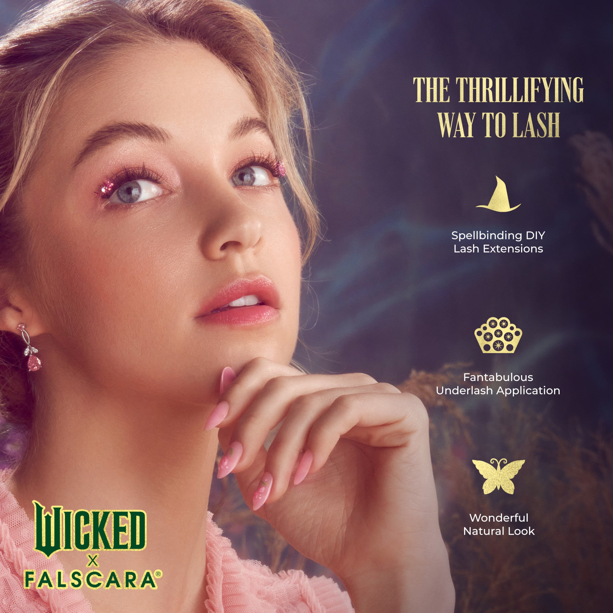WICKED X FALSCARA False Eyelashes - Normal is Overrated