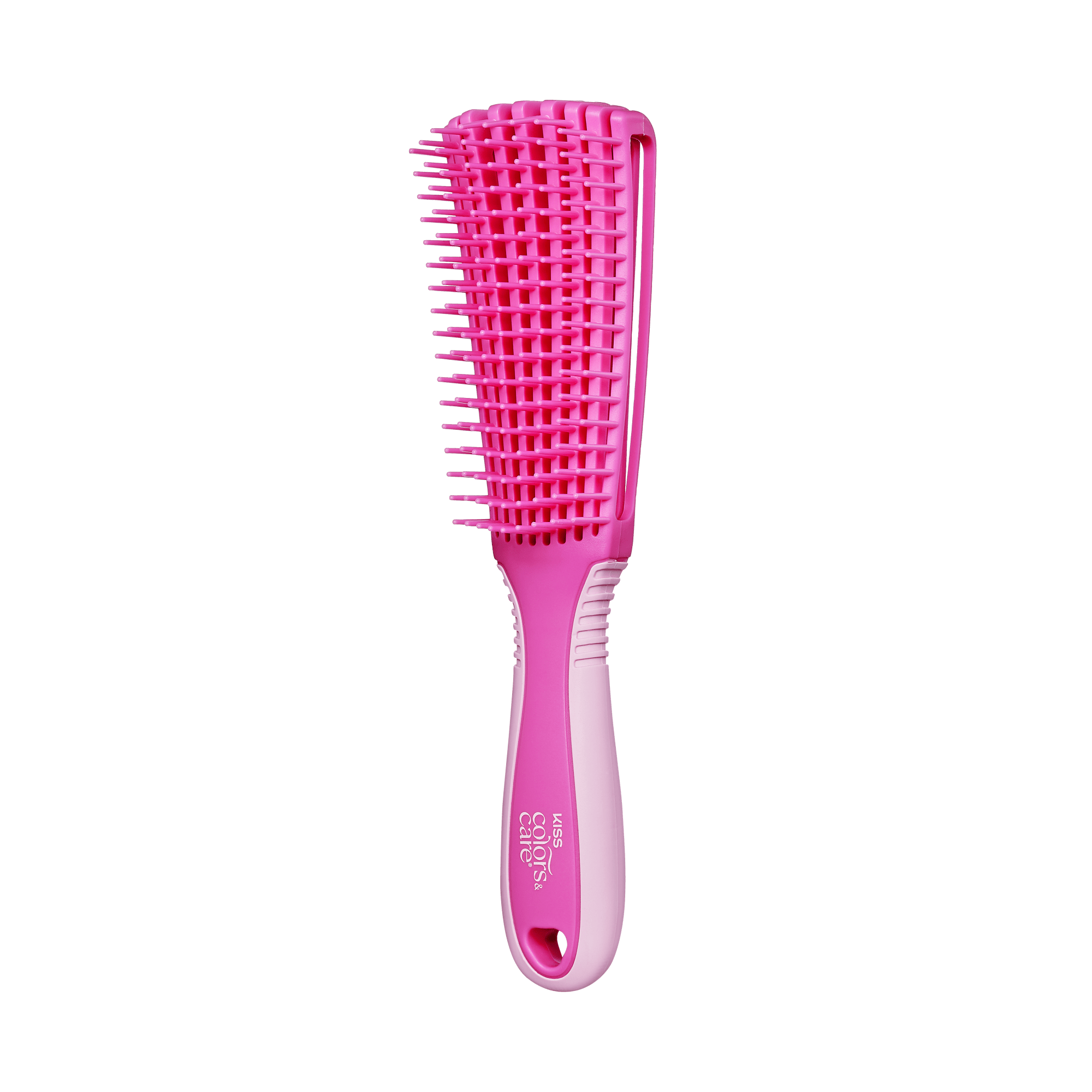 KISS Colors & Care Glide & Define Non-Slip Detangling Brush