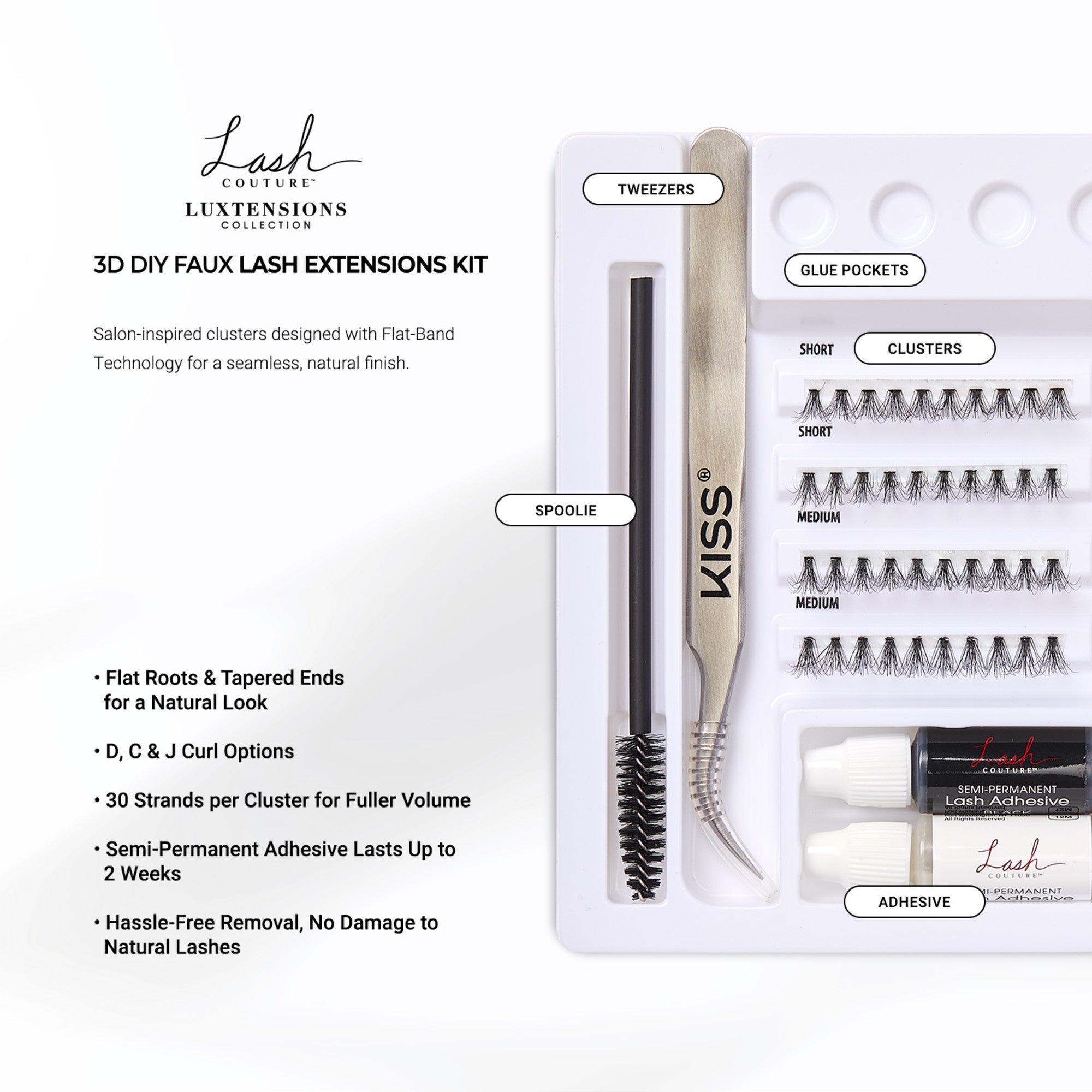 KISS Lash Couture Luxtensions Kit