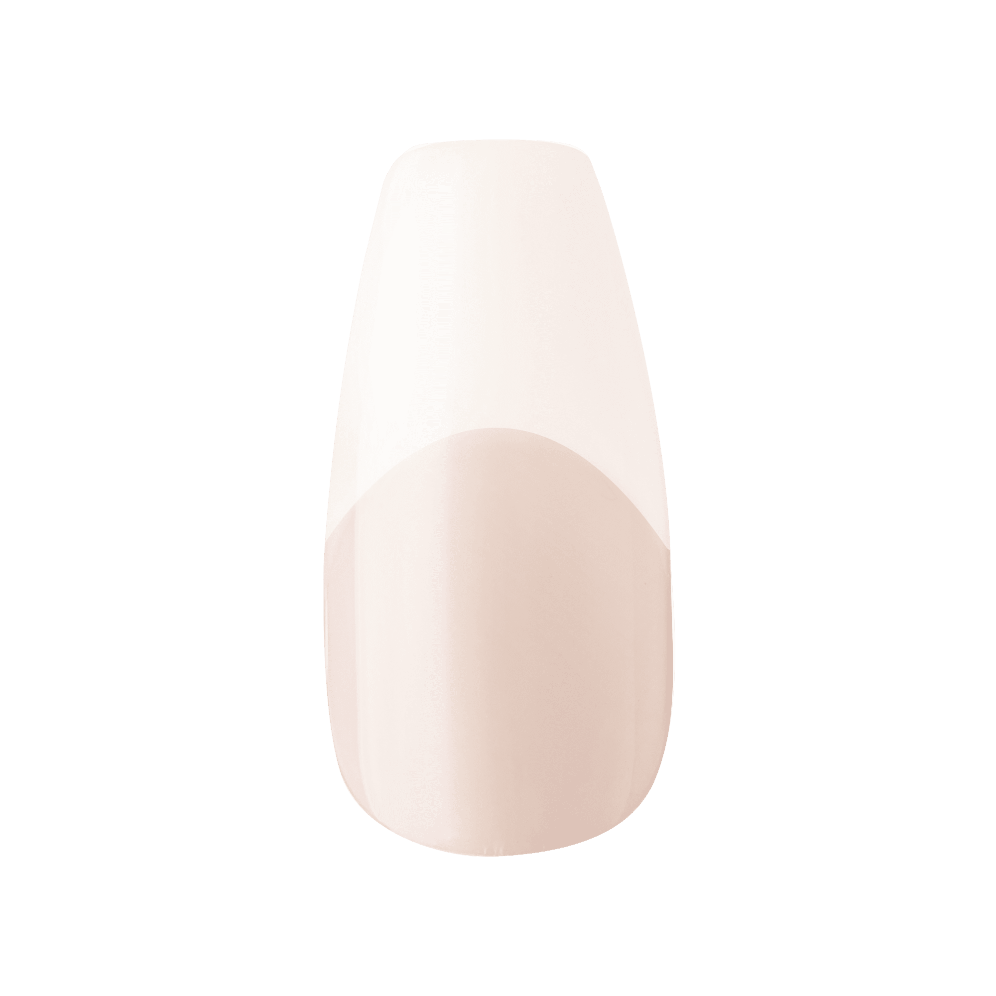KISS Salon Acrylic French Nude Press On Glue Nails - Leilani