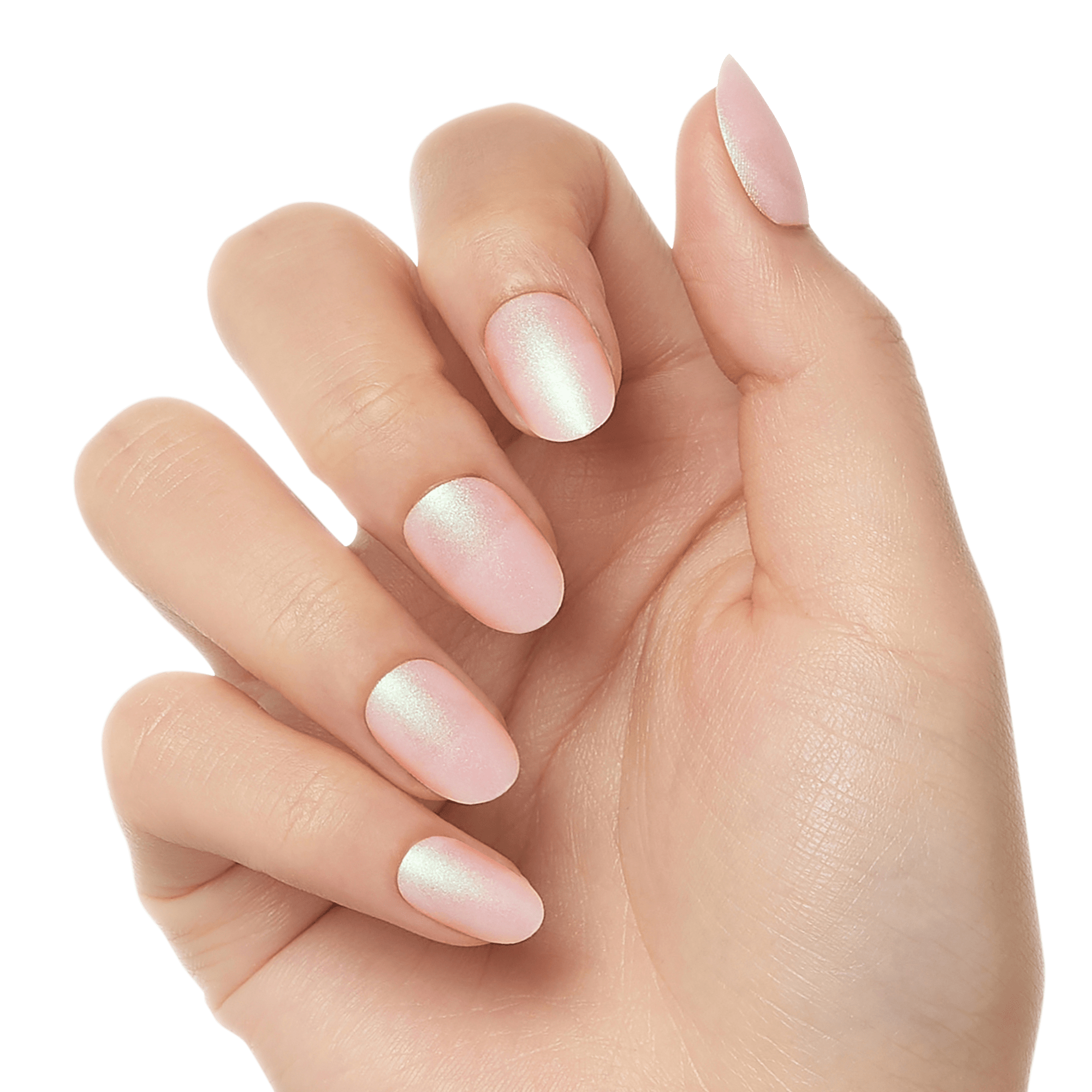 KISS Bare but Better Premium Press On Glue Nails - Mocha