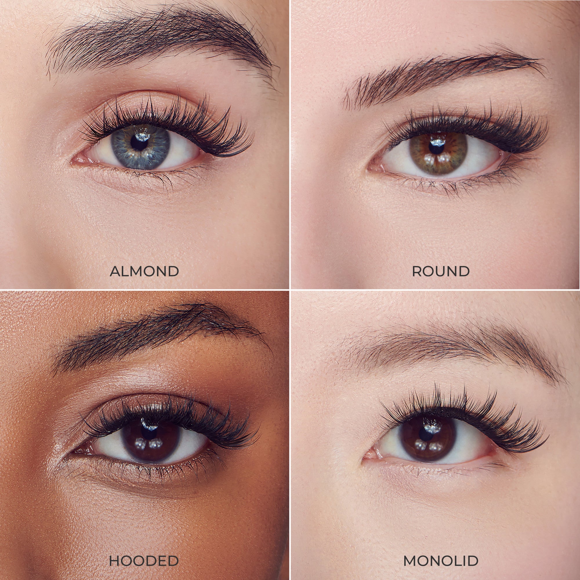 imPRESS Falsies Self Adhesive Eyelashes, 36 Lash Clusters - Voluminous