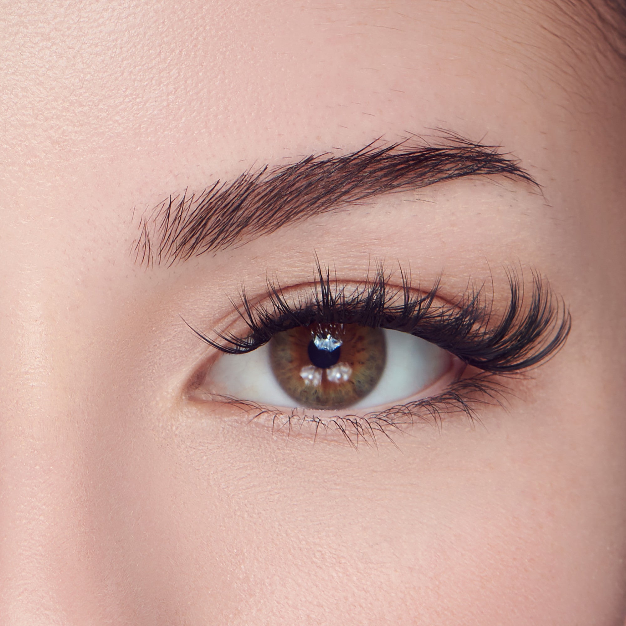 imPRESS Falsies Self Adhesive Eyelashes Refills 30 Clusters - Curly