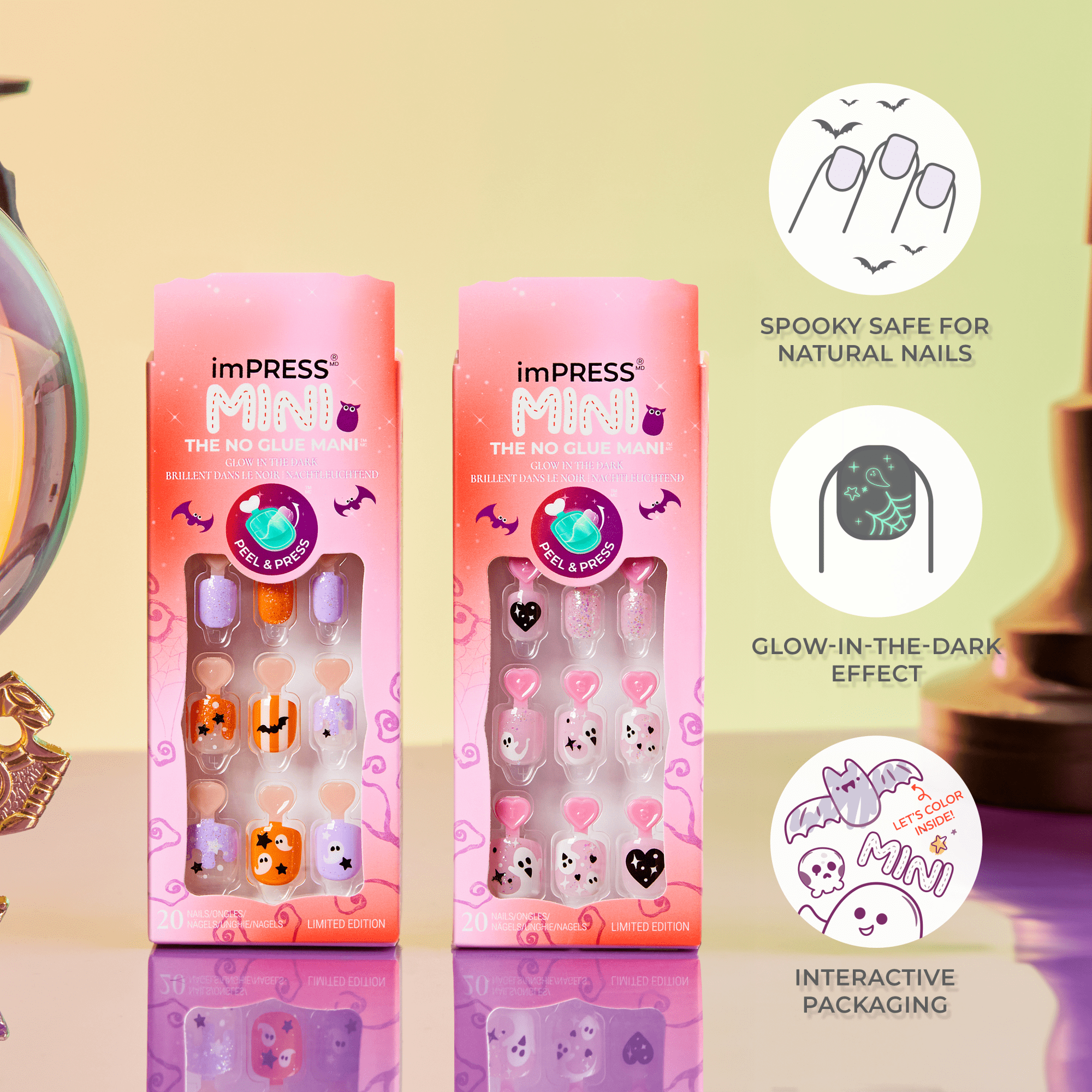 imPRESS Halloween Kids Press On Nails - Oh My Gourd