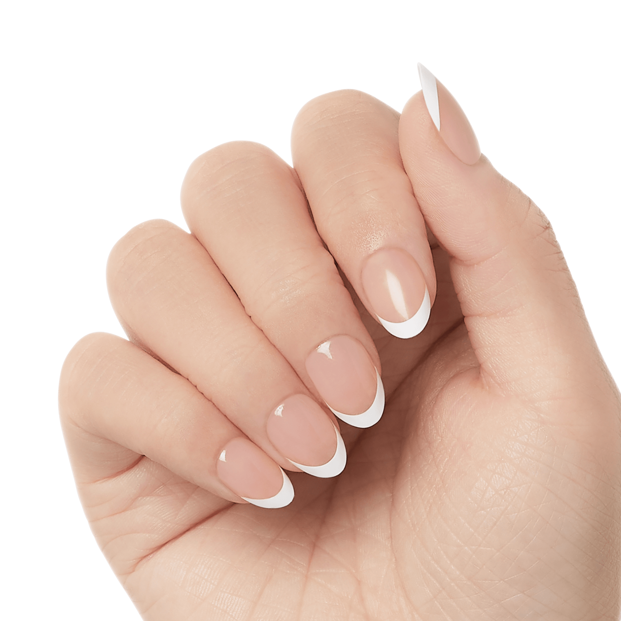 KISS Salon X-tend LED Soft Gel System Decorated Nails, White