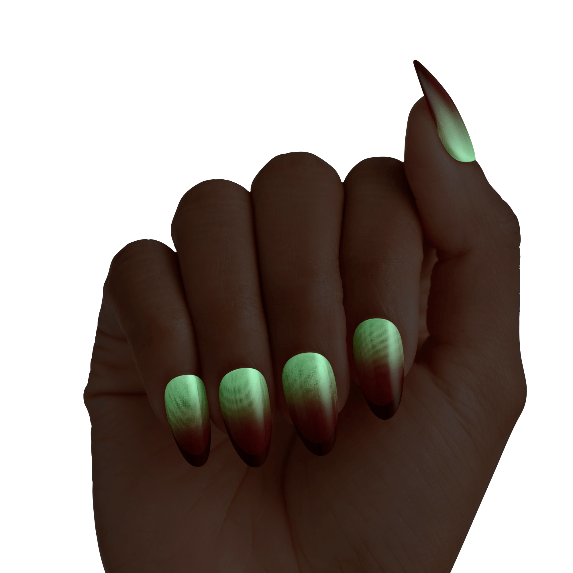 KISS Salon Design Halloween Press On Glue Nails - Jeepers